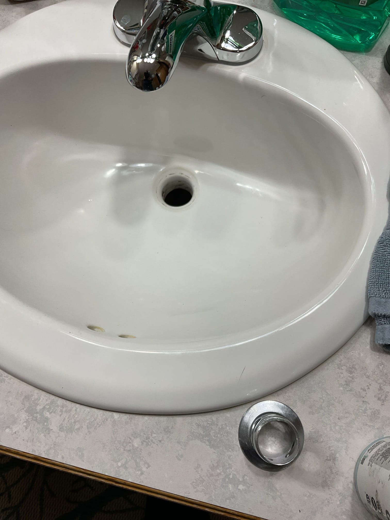 For this job, we returned on 12/2/25 due to a leak under the sink in the master bathroom caused by the pop-up assemblies. We disassembled the components, cleaned and re-sealed them, and then tested the sink by filling it five separate times. No leaks were observed, and the system was operating as it should upon completion. Evaluation fee was removed.