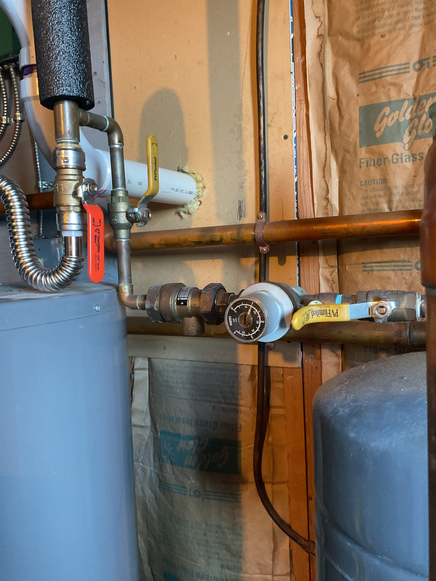 Arrived on site to diagnose insufficient heating and one zone not working. After our initial inspection, we found that the water feeder to the boiler was shut off and was not supplying the boiler with water. The zone that was not operating properly was air bound. We purged the air from the zone and now it is heating properly.

Part of the reason for insufficient heating could also be due to the boxes and furniture blocking the baseboards. There is also no wall between the garage and the living room. This is definitely allowing cold air to infiltrate. Recommended that they try to move some boxes and furniture away from the baseboards to allow more heat to transfer to the space.

The boiler is also from 1987 and mentioned that they should be thinking about replacement soon.