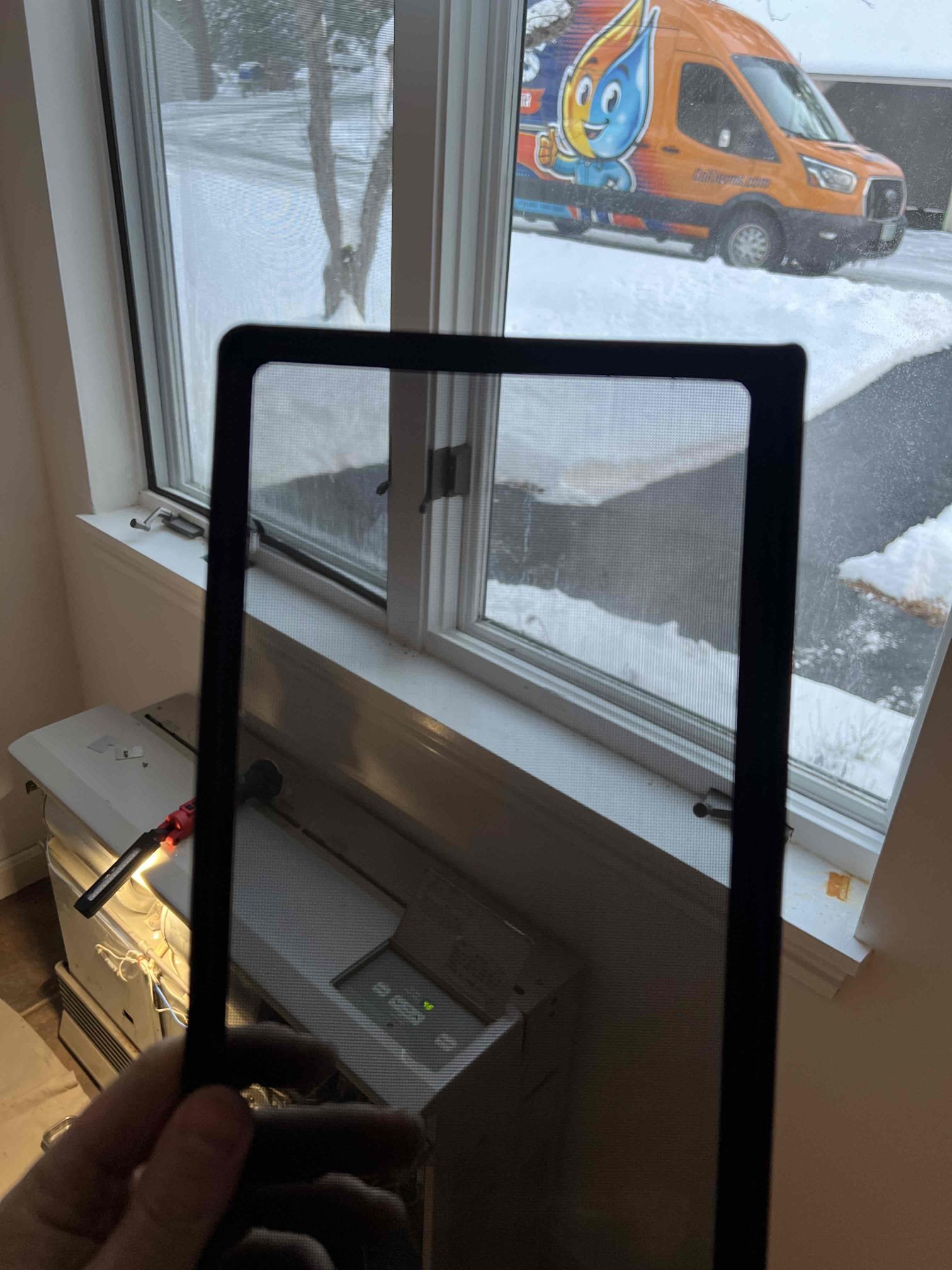 Arrived on site to look at baseboard heat that wasn’t working. The baseboard heat is electric and advised them that they would have to call an electrician. They have a Rinnai heater downstairs, I provided them with estimates to perform an annual tune up and to replace it due to age. They approved the annual tune up.

Performed annual tune-up on a Rinnai direct vent heater. Cleaned the burners, heat exchanger, igniter, flame sensor, and air filters. Inspected the safety controls, venting, and overall system operation. Bubble-tested the gas line and checked carbon monoxide levels—no leaks detected. Verified proper operation; the system is functioning correctly at this time.