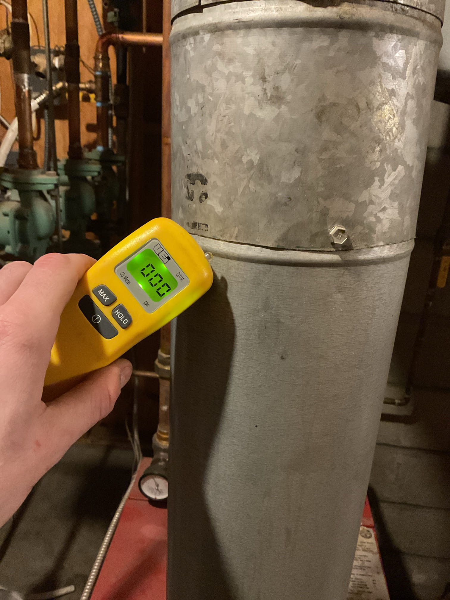 Arrived on site to perform an annual tune up on propane boiler. After our initial inspection, we provided an estimate to perform the work. It was accepted.

We started by turning off the gas and power to the unit. We then removed the pilot assembly and burner tubes. We found that the thermocouple had some buildup on it and part of the nut looked like it had melted. Wire brushed the burner tubes and inspected the heat exchanger. Heat exchanger had some combustion particle buildup but it wasn’t terrible. Provided an estimate to replace the thermocouple but it was declined as he can do it himself. We then reinstalled pilot assembly and restored gas supply. We tested gas pressure and found it was only 6” w.c. This is extremely low as it should be 10” w.c. minimum. Adjusted it at the gas valve to get desired reading. Performed combustion analysis. System is operating safely at this time.

Thank you for your business!