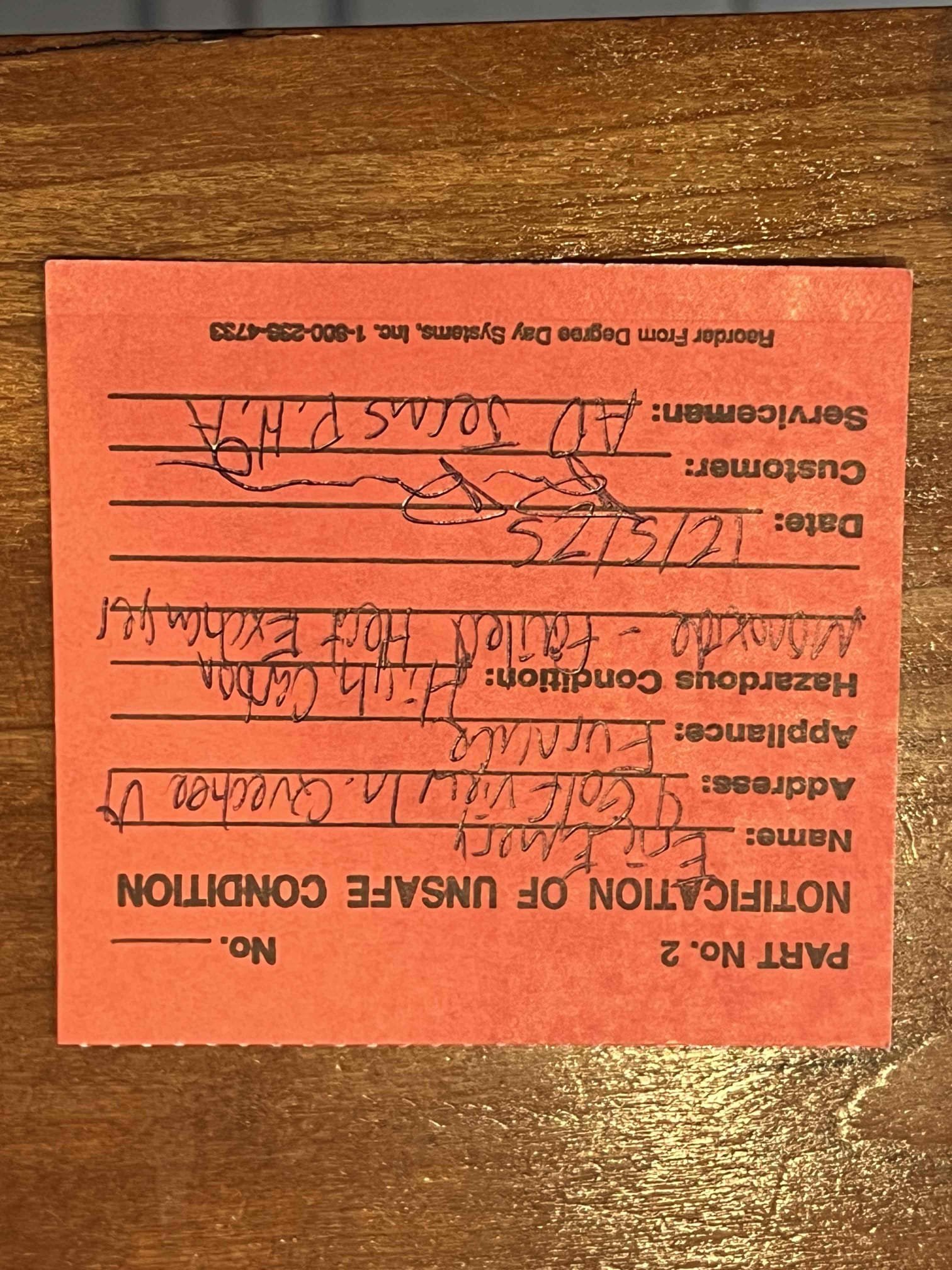 Arrived onsite to replace a failed gas valve on a York propane furnace. During testing of the new gas valve, I noticed that when the blower came on, the flames fluctuated. I checked the carbon monoxide levels in the exhaust, and it was reading over 400 parts per million. Due to this unsafe condition, we are required to red tag the unit, and I advised them that it is not safe to operate.

The furnace is approximately 15 years old and showing signs of age. When I originally diagnosed the failed gas valve, the unit was not running. I had also warned them at that time about the furnace’s age and the unknown condition of the heat exchanger.

They would like a quote to replace the furnace and to install mini-splits.

1500 sq. ft house with a 80k btu propane furnace. 25 ft of 2 inch pvc vent with 5 90s. Needs filter rack. Return plenum 20 x 16.5, supply 19.5 x 16, only has 2 returns.