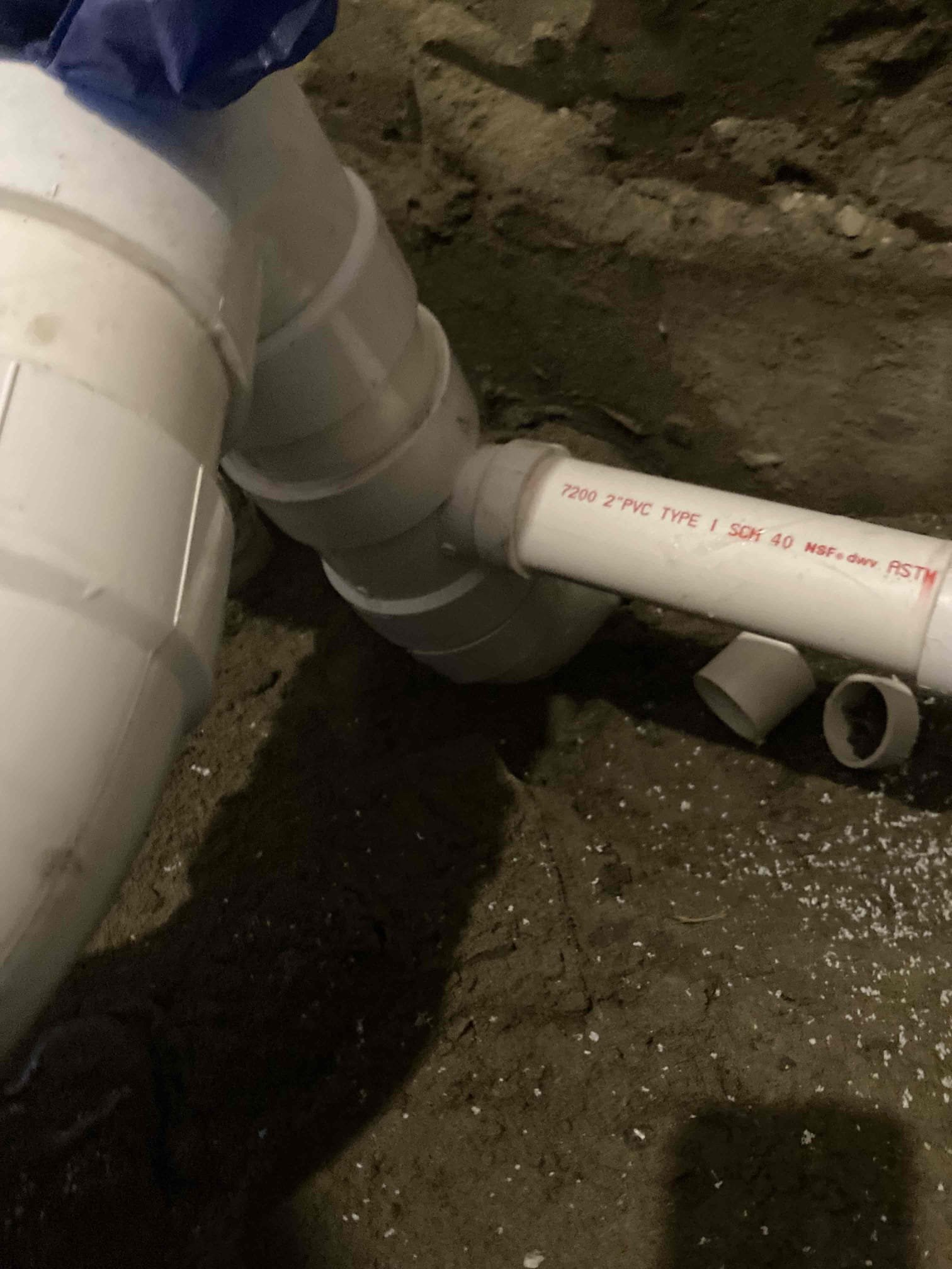 The home’s plumbing system shows signs of wear, including an aging pressure tank, water heater, and a leaking kitchen faucet. We propose replacing the 20-gallon well pressure tank, water heater, whole house sediment filter, rebuilding the Moen kitchen faucet and repiping the building drain to restore reliable water flow, improve efficiency, and prevent future leaks or failures.


11/19
-Disconnected, removed and disposed of the water heater.
-Cut the drainage stack above the floor to provide a space for the concrete contractors to cut the concrete
-The contractors cut and removed a 3’x2’ rectangle
-We are disposing of the concrete 
-The 4” pvc drainage is visible in the area of concrete that was removed 
-The concrete saw had cut through some of the pvc fittings that receive the waste from the first floor shower and toilet. These fittings will be replaced.
-Will return to remove the pvc fittings and dig through the soil to gain access to the frost wall to prepare for core drilling. 
11