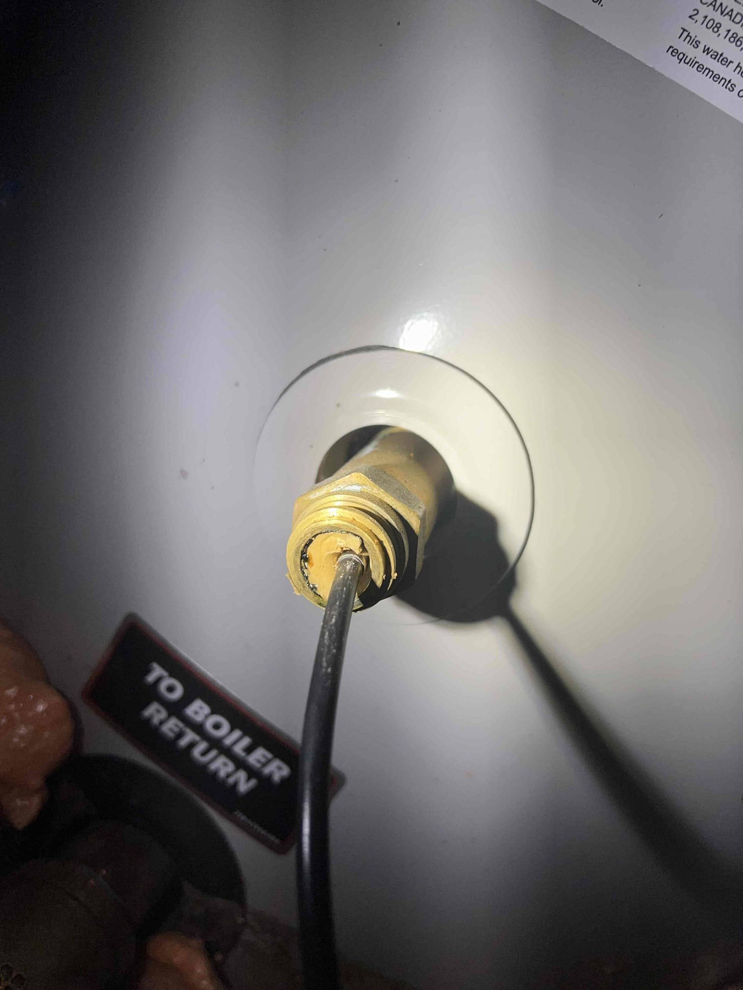 Arrived onsite to diagnose a no-heat issue on a Viessmann propane boiler. The boiler was running and up to temperature, calling for domestic hot water. I cycled power and the system called for heat. When we ran the hot water, it called correctly, but the boiler never switched back to heat afterward. I checked the temperature sensor on the water heater and did not find any issues. They had a new aquastat that came with the water heater, so I installed it. Verified operation and confirmed the boiler is now switching properly between heat and hot water. The system is functioning correctly at this time. 