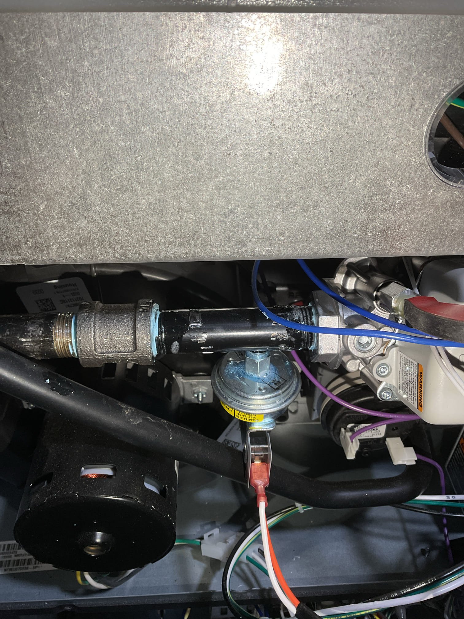 12/10/25 - Arrived on site to replace failed furnace. We turned off gas supply and electrical to the unit. Removed ductwork connected to furnace and removed the furnace. Cut return in to the new furnace chassis and put it into place. Connected supply and return duct to furnace. Sealed seams with mastic tape. We then wired up new outlet and switch for furnace. We will return in the morning to finish up ductwork and to do startup.

12/11/25 - arrived on site to finish furnace install. We ran ductwork to the return grill that was existing. Finished up gas line, bubble tested to check for leaks. None present. Adjusted gas pressure to around 10” w.c. Fired up furnace and it is operating properly. No CO leaks present.

Thank you for your business!