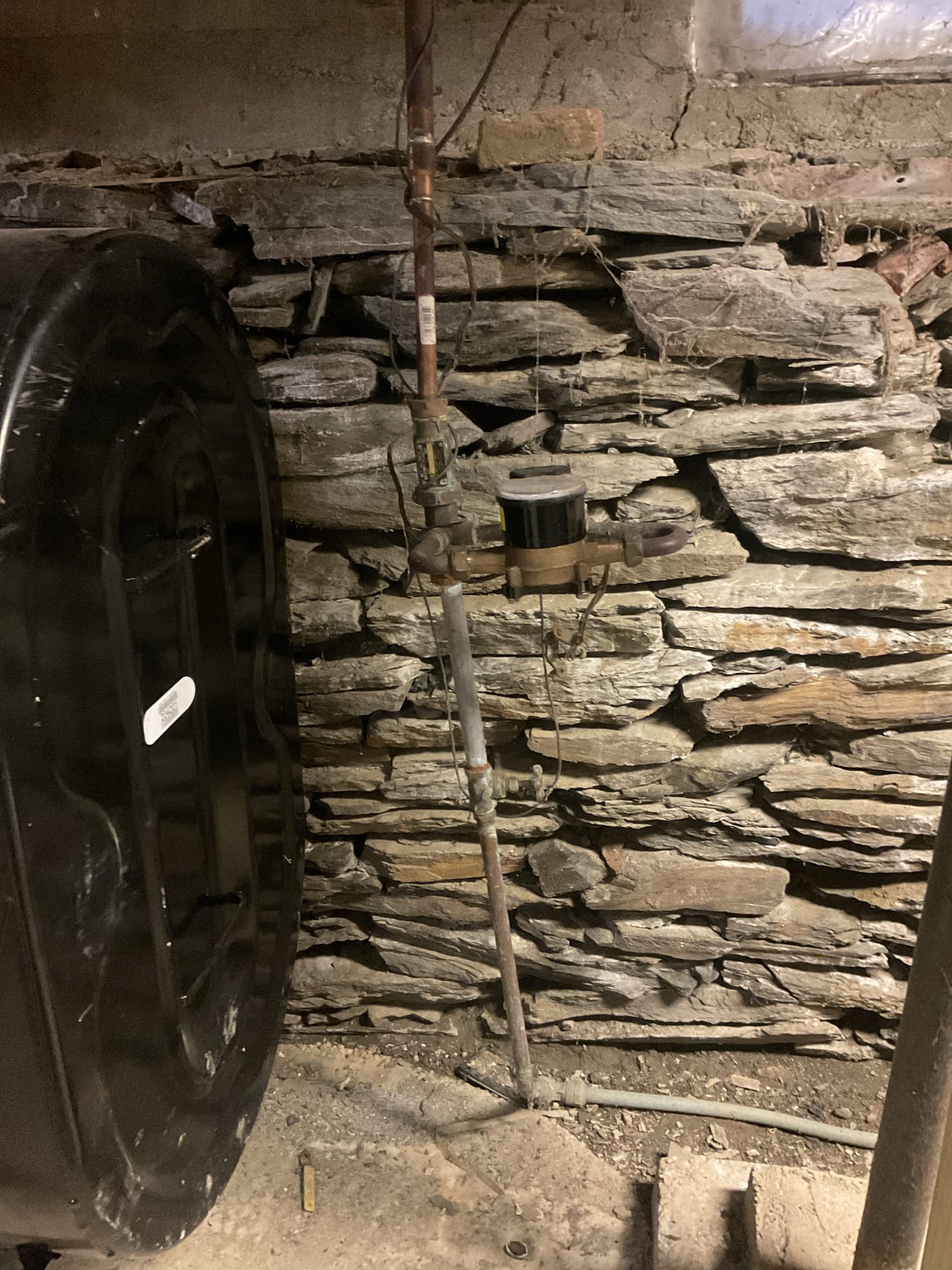 Water temperature was fluctuating from very hot to warm, the tub spout wasn’t properly sealing and the home lacked a reliable whole house shut off. So we replaced the tub spout, installed a mixing valve with checks, and installed a new ball valve on the main supply. All work was tested for proper function and no leaks  