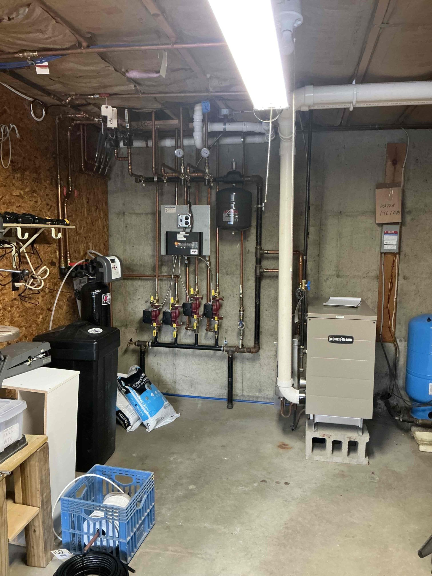 Looked at adding heat pump and baseboard to addition 