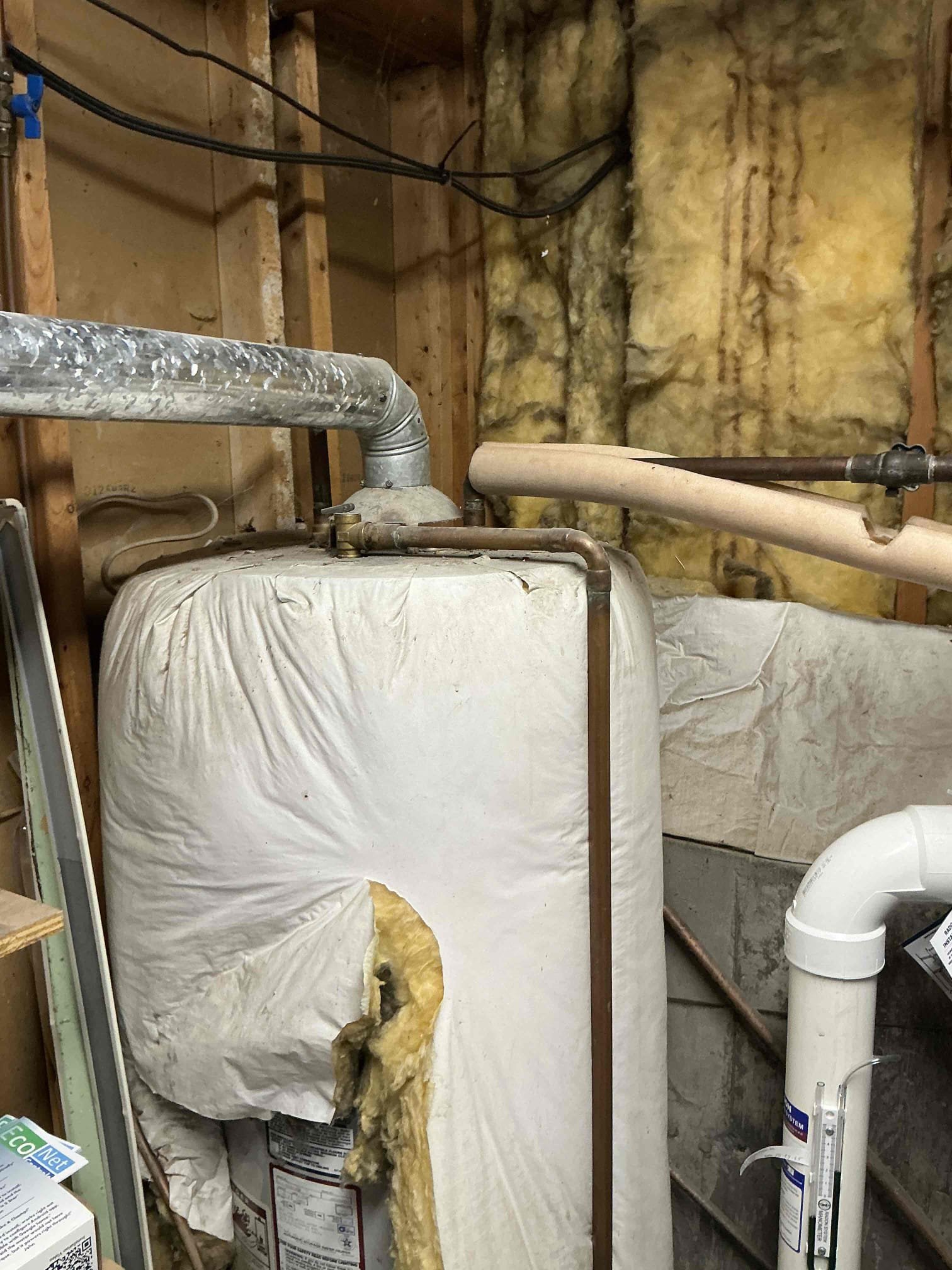 Looked at replacing propane water heater 