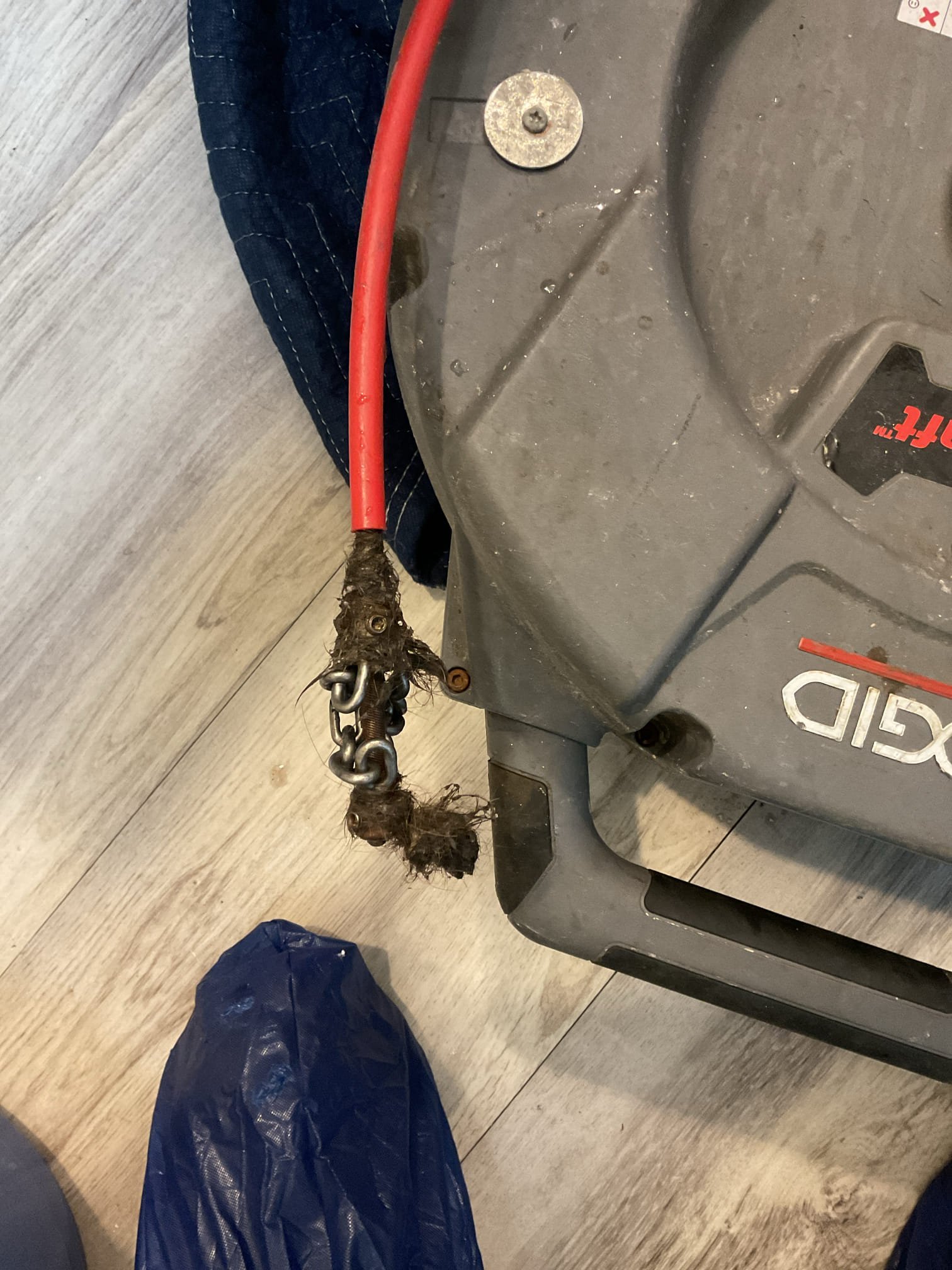 For this job, the existing drainage piping was cut out and removed due to its poor condition and improper configuration. The drainage system was then reworked and rebuilt using new PVC piping to ensure proper flow, long-term durability, and compliance with current plumbing standards, and a new Studor vent was installed to provide proper venting and prevent siphoning issues. In addition, the master bathroom vanity drain was snaked to clear a blockage that was causing slow drainage. All connections were securely made and tested upon completion, and the drainage system is now operating properly with improved performance and no leaks or blockages.