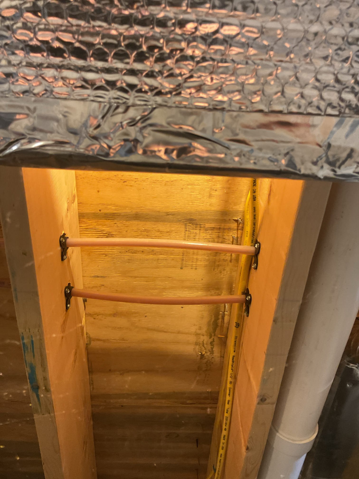 For today’s visit, we addressed a leaking emergency shutoff valve on the cold water supply serving the downstairs bathroom. The existing shutoff was removed and replaced with a new 3/8” IPS quarter-turn shutoff valve to eliminate the leak. Once the replacement was complete, the water supply was restored and the system was thoroughly tested for leaks and proper operation. At this time, no leaks are present and the valve is functioning as intended.

We will also be emailing the customer detailed estimates to install new quarter-turn PEX shutoff valves in the basement to allow isolation of each bathroom group as well as the kitchen, providing improved control and convenience for any future repairs or maintenance.