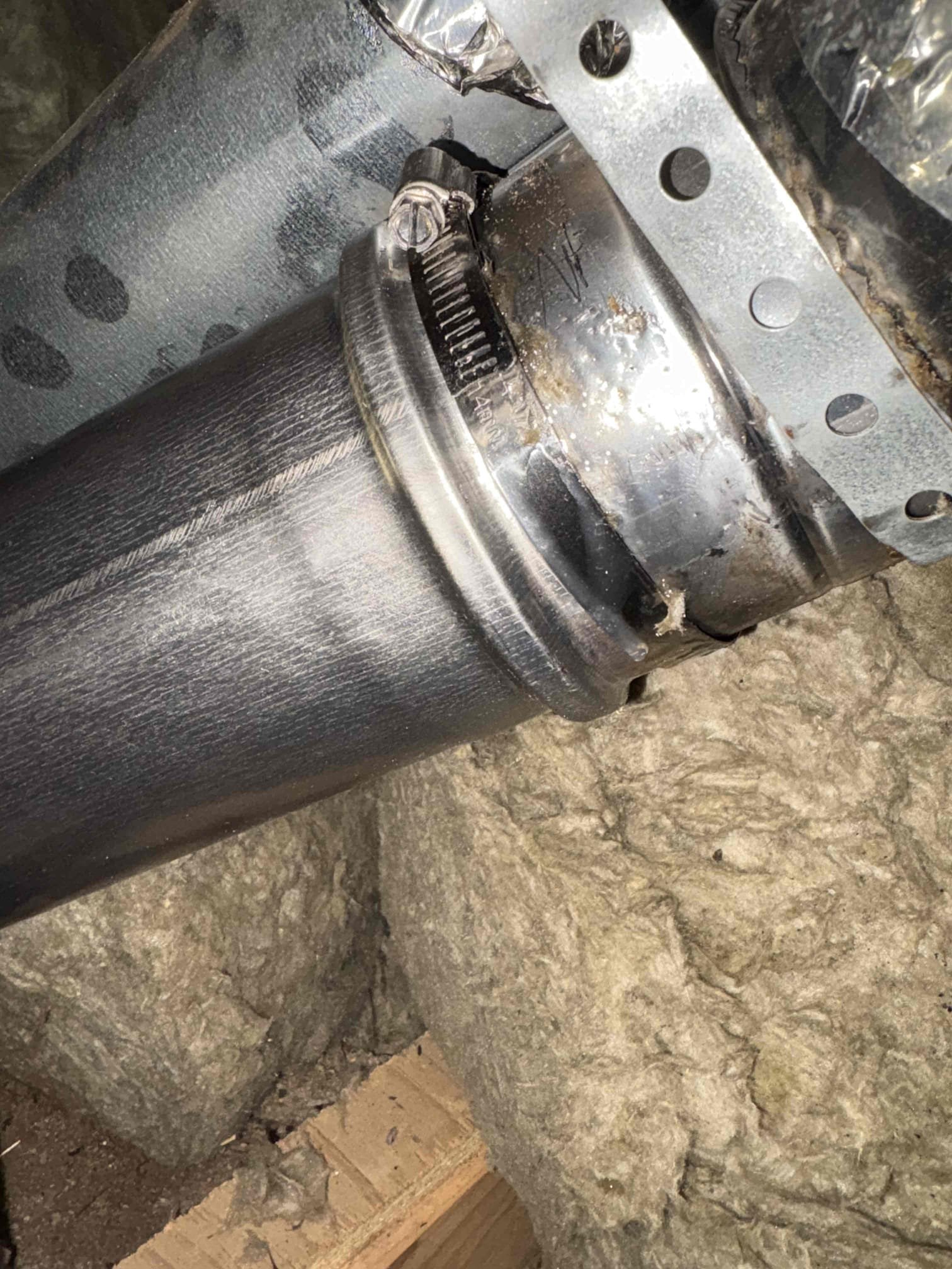 Arrived on site for a reported boiler leak and an unresponsive upstairs thermostat.

Upon inspection, the source of the leak was identified as the boiler vent piping. The existing venting was removed and replaced with new Z-Vent piping from the boiler discharge to the vertical connection in the garage. All vent connections were properly sealed, and correct pitch was verified throughout. At this time, no leaks are present.

Further troubleshooting revealed the thermostat wiring between the relay board and the upstairs thermostat had no continuity. The thermostat wire was traced and found to be spliced to another wire. The splice was repaired, restoring proper continuity between the relay board and the upstairs thermostat.

During testing, a delay was observed between the thermostat opening and closing the call for heat. This was discussed with Ziggy, and he was advised to monitor the thermostat for any additional signs of failure.

The system is currently operating properly.
