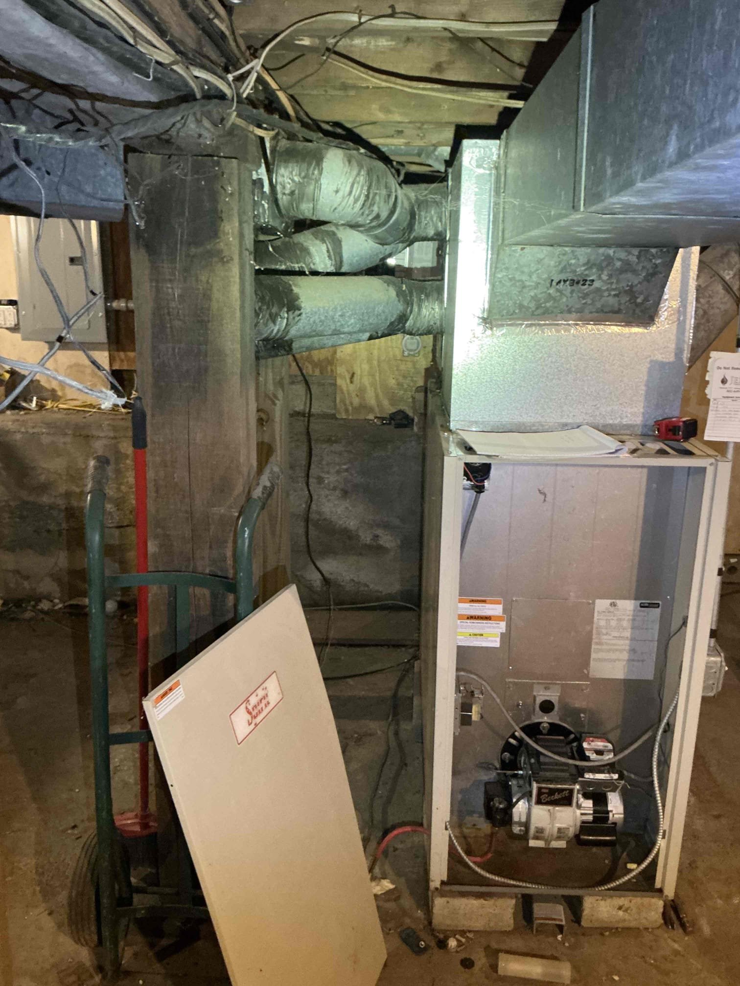 Looked at replacing furnace and water heater 