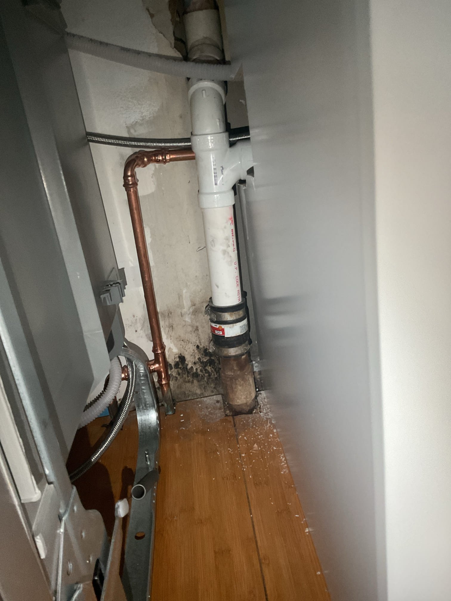 For this job, the new dishwasher was installed and the existing drainage and water supply lines were reworked to properly accommodate the new sink location. This included modifying and extending the drain piping as needed, adjusting the water lines for proper alignment, and securely connecting both the sink and dishwasher to the plumbing system. All connections were properly supported, sealed, and thoroughly tested to ensure leak-free operation and correct drainage. All work was completed in accordance with current plumbing standards, providing safe, reliable, and long-term performance customer is now apart of the Jerm’s Home Care Club.