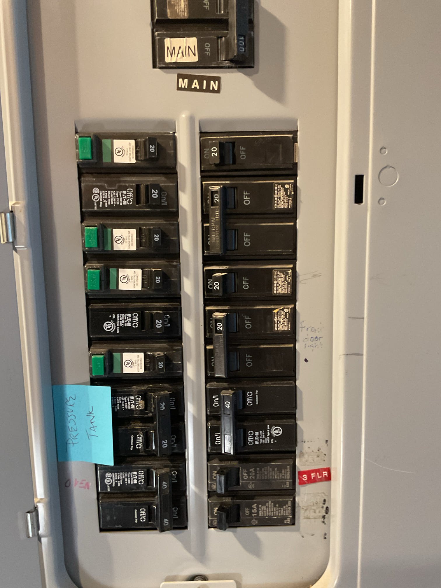 This site visit was scheduled to evaluate and provide an estimate to install an automatic shutoff valve for the house. This house appears to have two pressure tanks which would indicate two wells. The pressure tank in the crawl space is showing its age based on its condition. There is currently a solenoid valve installed on the outlet of the pressure, which may be an automatic shutoff valve. Could not locate a dedicated breaker for this solenoid valve. Estimates for the shutoff valves and pressure tank will be emailed. I arrived late to the appointment, the homeowner dedicated several minutes to provide me a tour and also to help answer some questions before departing before I was completed. I turned off the lights in the rooms that I was in, closed the front door behind me and left it unlocked with the understanding that the homeowner has the ability to lock it remotely. 