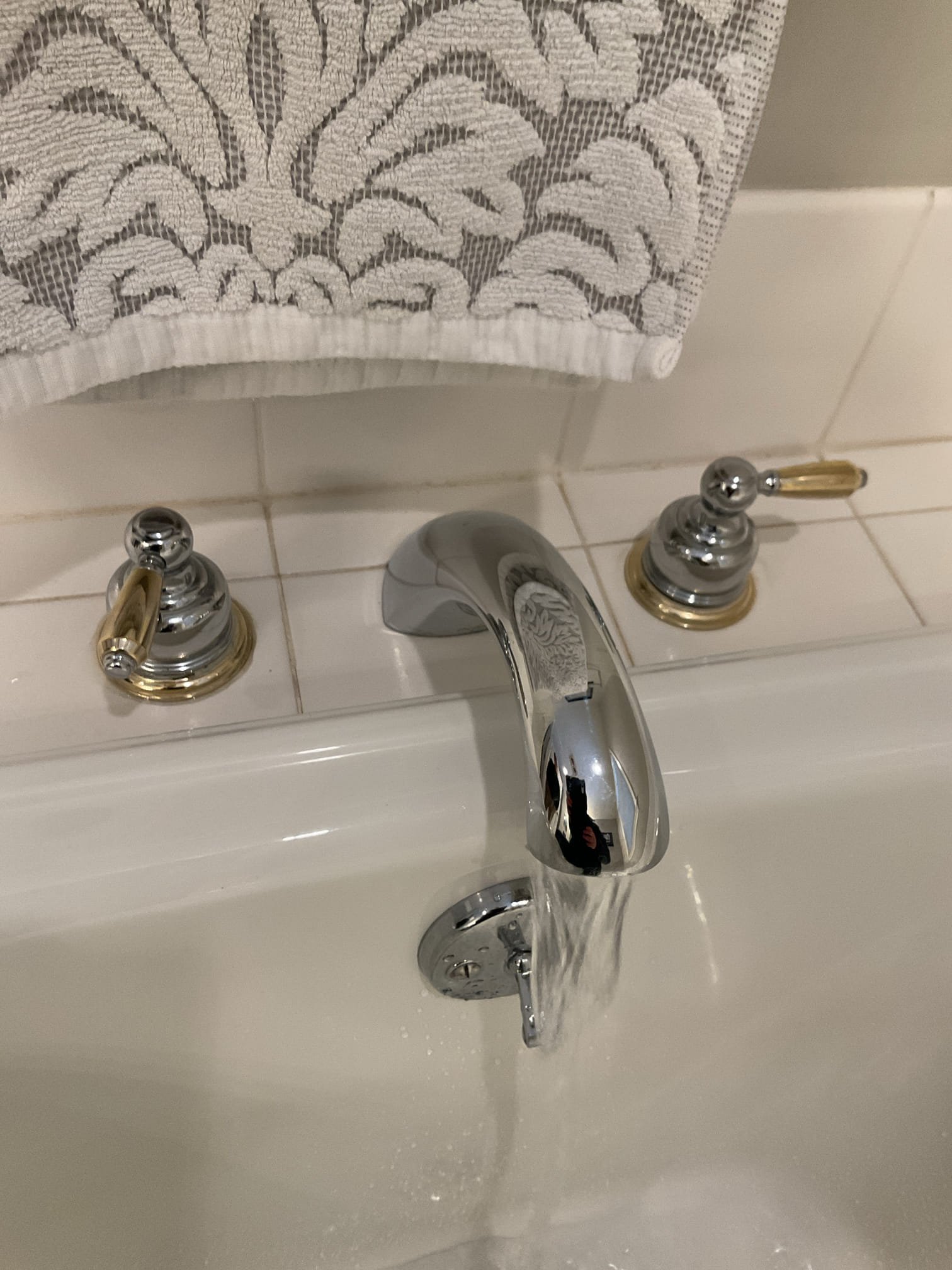 Upon arrival the kitchen trap was leaking and the wet tailpiece was very corroded. I removed both and found the drain to be clogged. The threaded 45 by the wall was back pitched causing it to build up with food and grease. I snaked the drain and ran water down the drain and repeated the process until I was happy with the drainage. 

I then put the wye and trap back on and attached the dishwasher discharge hose back on. Everything is working well with no leaks at the time of service. 

I also built an estimate to replace a leaking cartridge for the soaker tub. 

