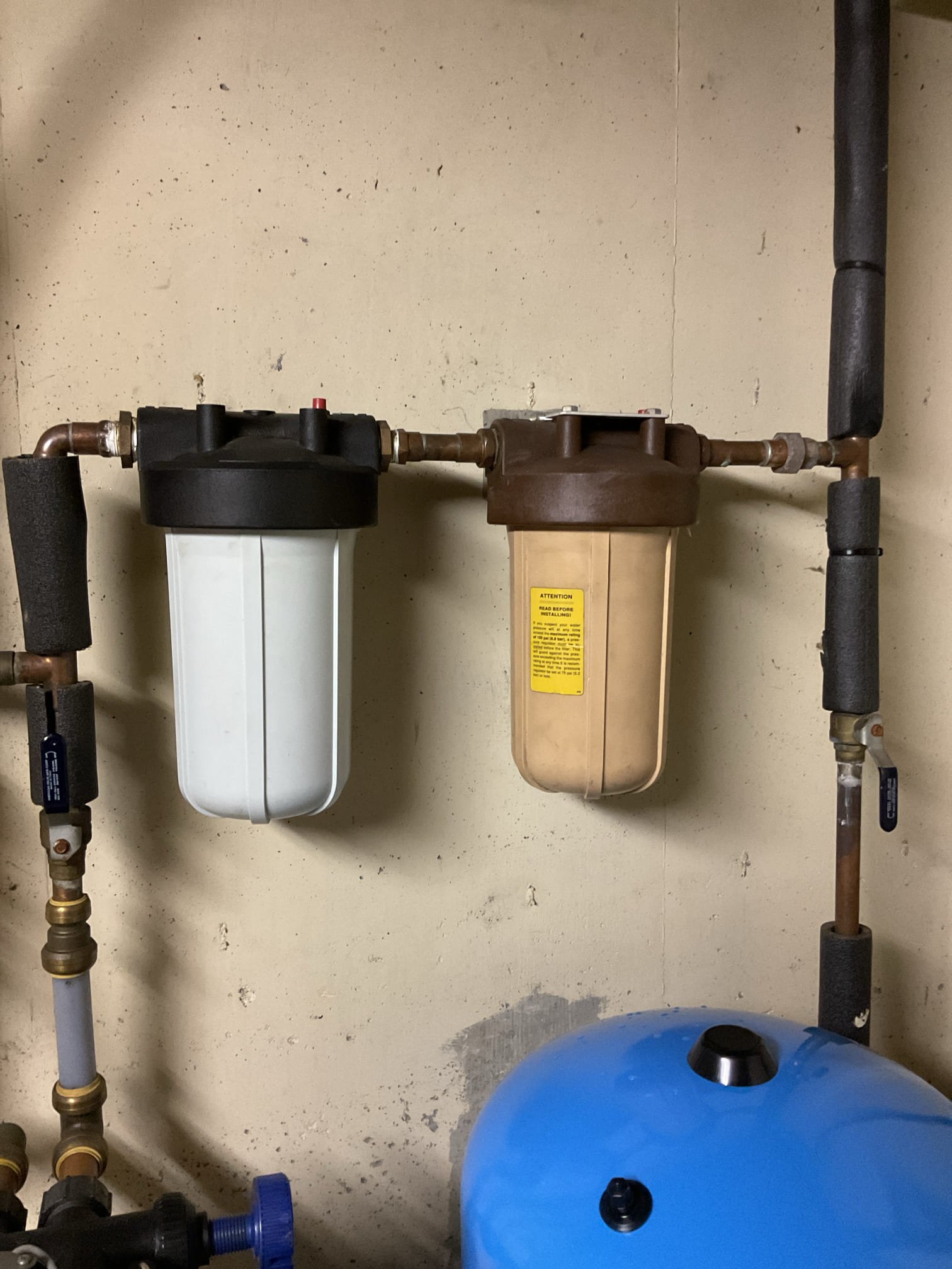 The customer-supplied water filter was replaced as requested. The existing filter was removed, and the new customer-provided filter was properly installed to ensure correct fit and secure connections. All fittings were checked and tightened as needed, and the system was tested upon completion. The filter is functioning properly, with no leaks observed, and the system is operating as intended.