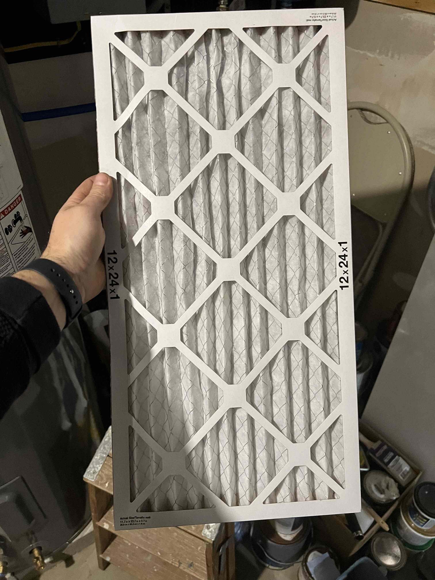 Arrived onsite to investigate a sewer smell. When I talked to the customer they said that the neighborhood has been experiencing a sewer smell, but wanted me to do an annual tune up on the furnace as it hasn’t been done since it was new.

Performed annual tune-up on a Goodman propane furnace. Cleaned the burners, heat exchanger, igniter, flame sensor, neutralizer, condensate trap, and pump. Checked all safety controls, venting, fans, and overall furnace operation, replaced air filter. Bubble-tested the gas line and checked carbon monoxide levels — no leaks detected. Verified operation; system is running properly at this time. 