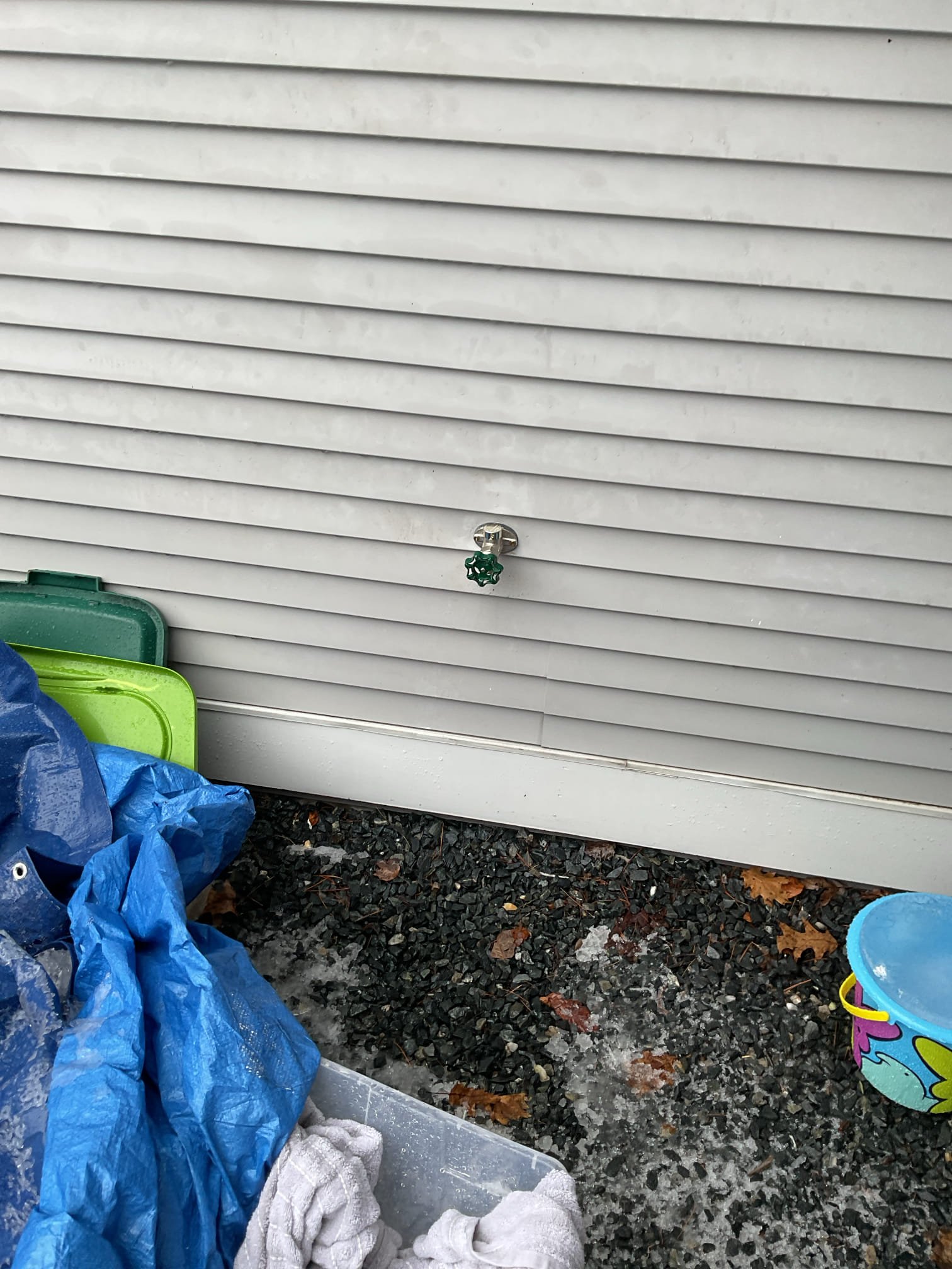 Upon arrival customer had a sillcock that would not stop running. This made it so customers had to attach a hose and leave it open to the possibility of a pipe freezing in the wall. 

I removed the sillcock and installed a 1/2” shutoff for improved serviceability and the ability to shut it off in the instance of a future leak. 

Everything working well either no leaks at time of service. 