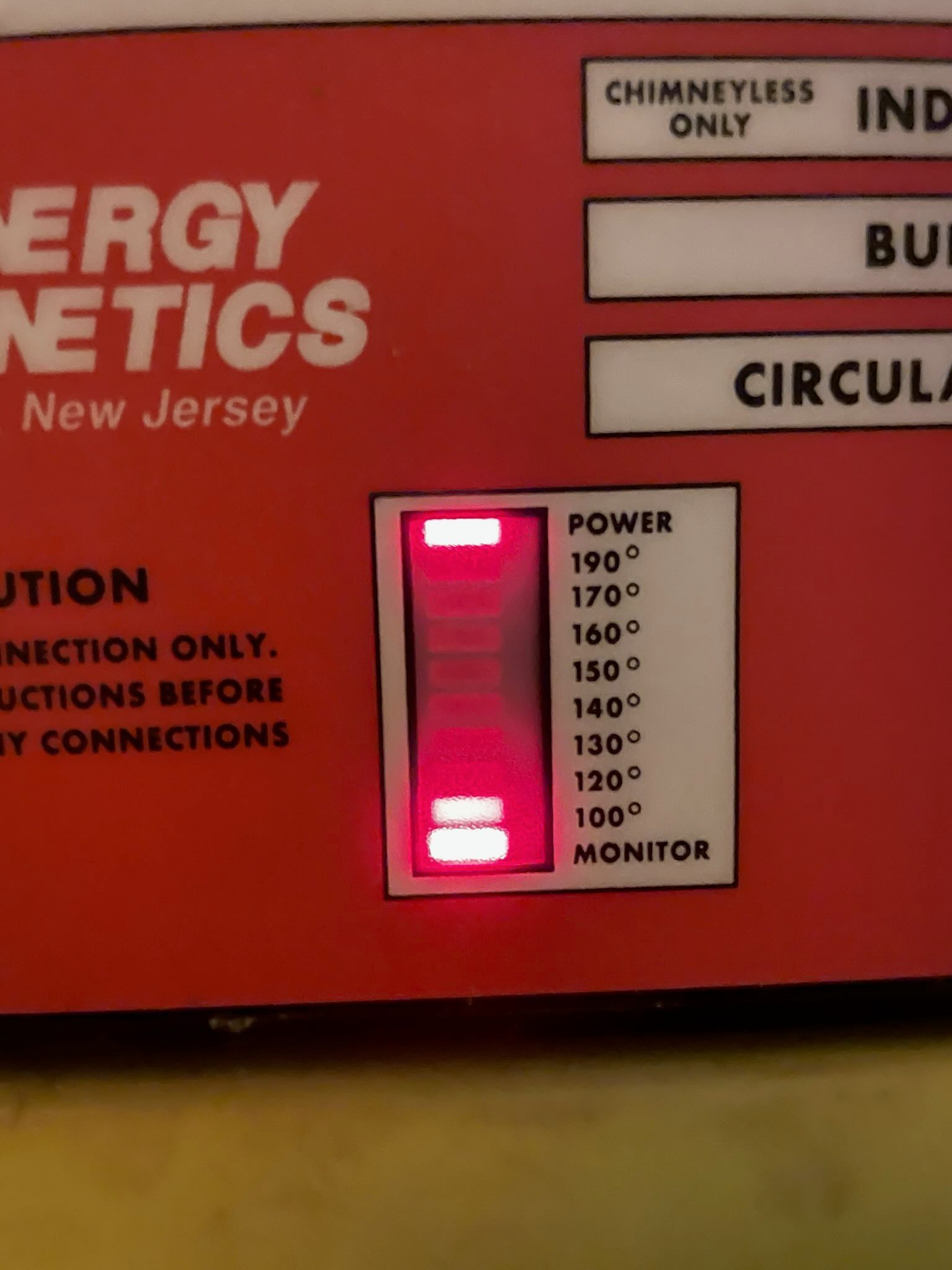Replaced the temperature sensor on the system 2000 boiler and tested for proper operation. Flashing 100 code is now gone and the boiler is coming up to temp, turning off, and responding to the thermostat