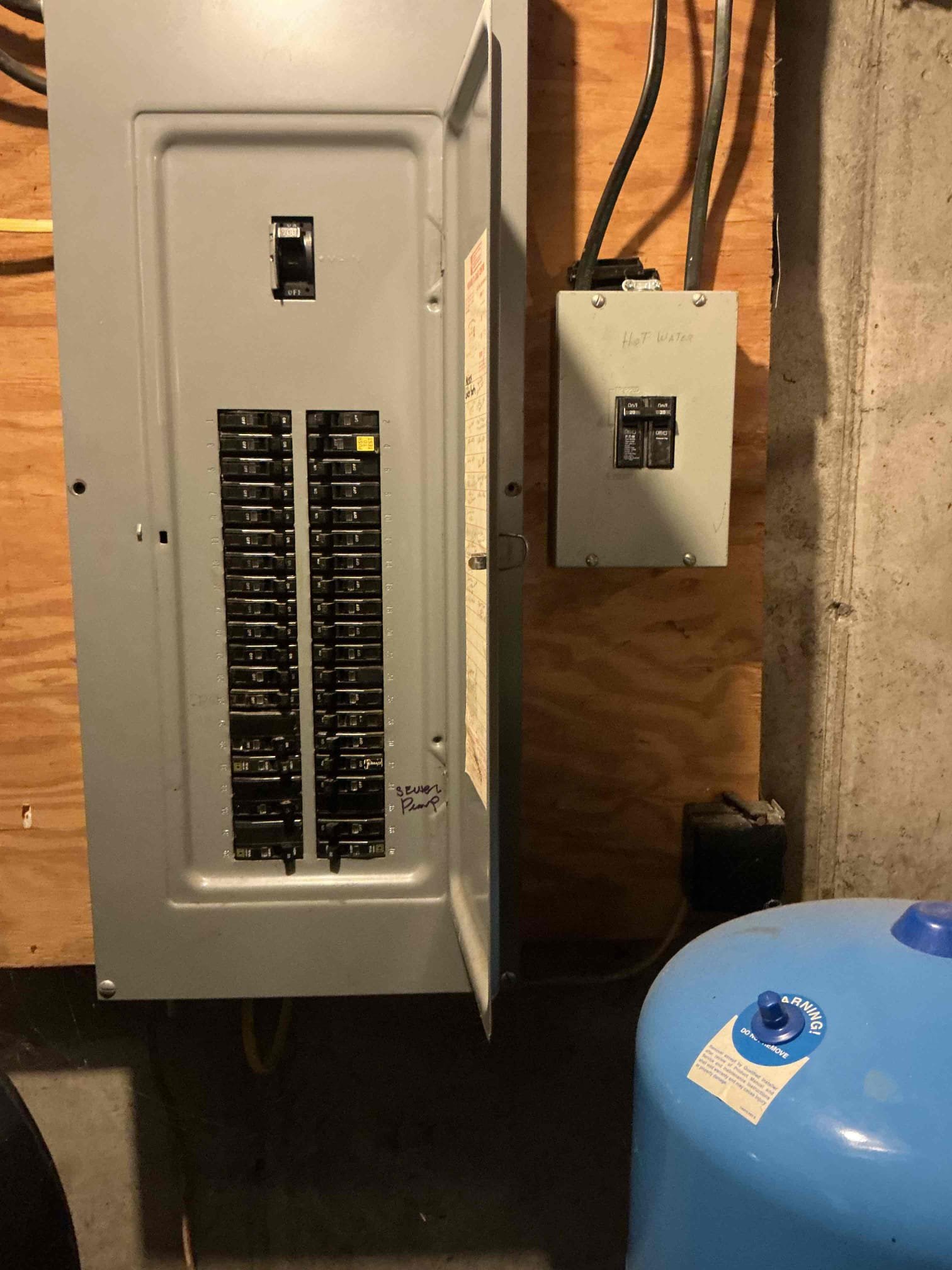 Looked at replacing electric water heater