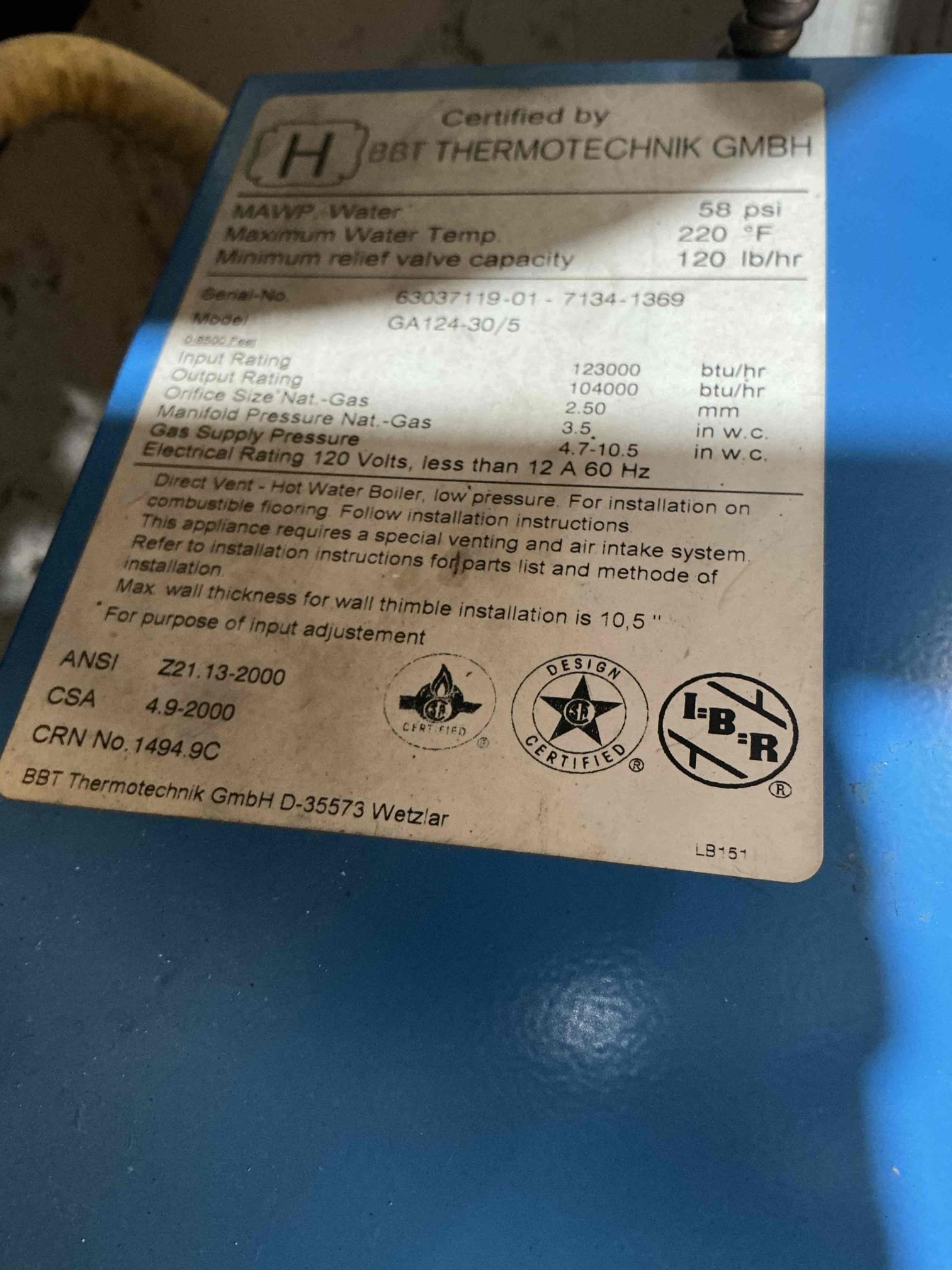 Looked at replacing propane boiler and installing three zone heat pump