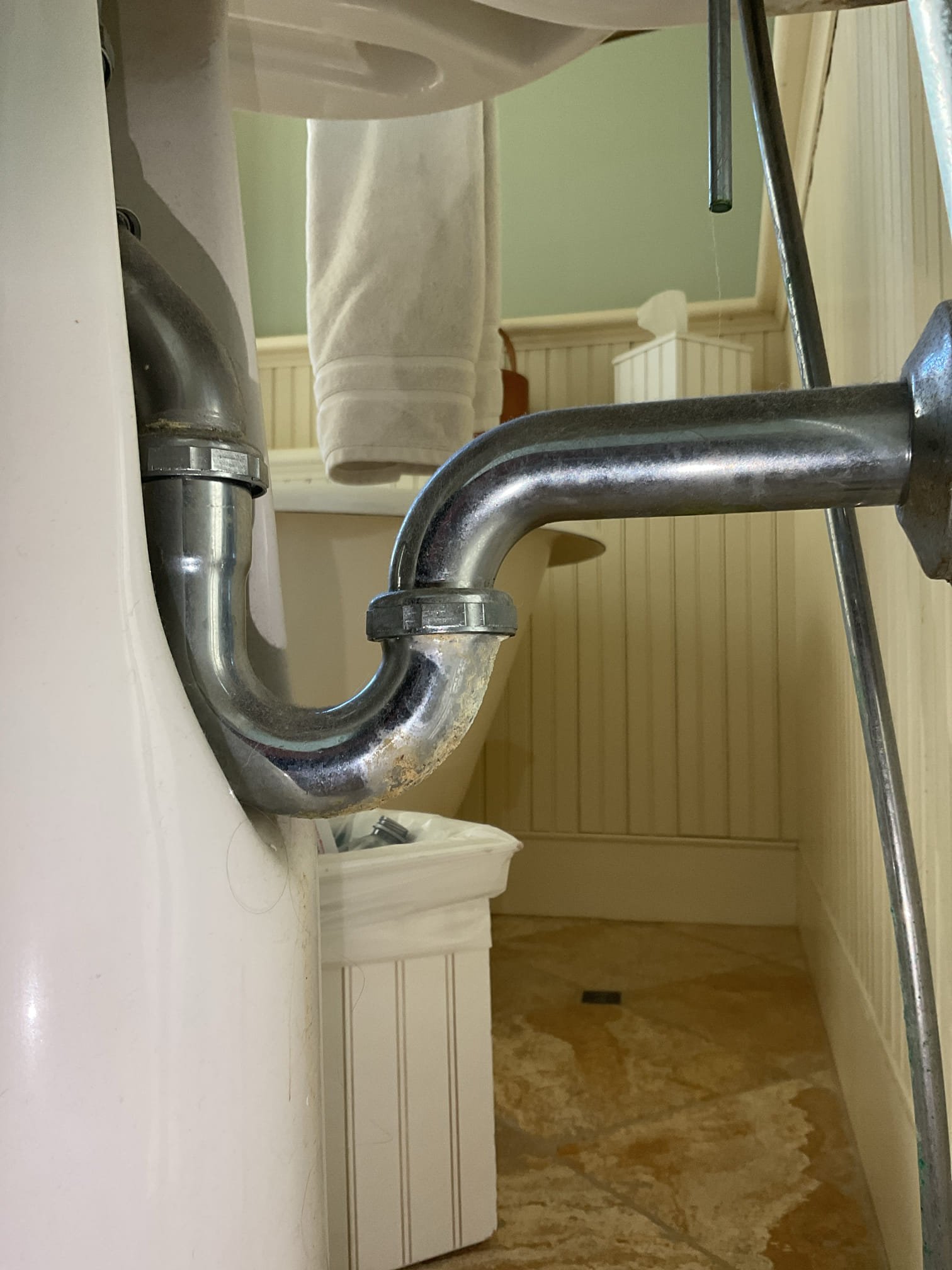 A walkthrough of the home was completed to perform a full plumbing inspection for the homeowners in preparation for their planned move-in this June. Findings were discussed on site, and detailed estimates for recommended repairs and improvements will be prepared and sent to the homeowner for review and approval.