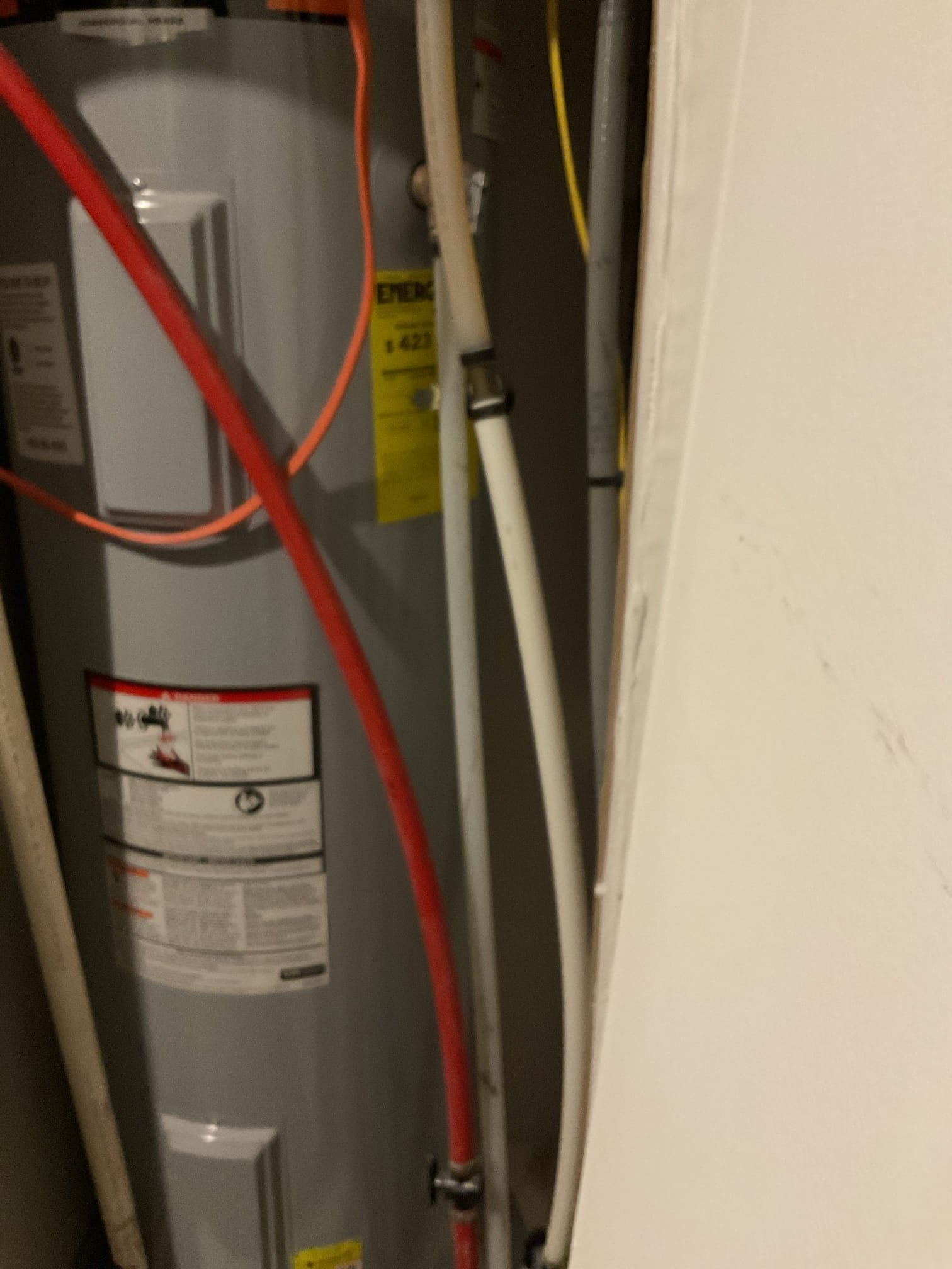 During this visit, the homeowner expressed concerns regarding increased sediment and water hammer since the previous visit on 1/2. Upon inspection, the washing machine inlet screens were found to be heavily clogged with both larger sediment particles as well as fine silt and iron. We discussed that this condition is likely related to the prior system issue involving the absence of a check valve and stagnant water within the system. The homeowner also reported that the washing machine was displaying error codes each time the well pump cycled.

After attempting to recreate the reported water hammer, we confirmed that the banging noise occurs at pump startup when the pressure tank cycles. This is likely caused by a vacuum forming in the well line ahead of the newly installed check valve; when the pump starts, the sudden pressure change is transmitted throughout the water lines.

We reviewed the newly identified system issues and discussed reworking the water lines so the pressure tank ser