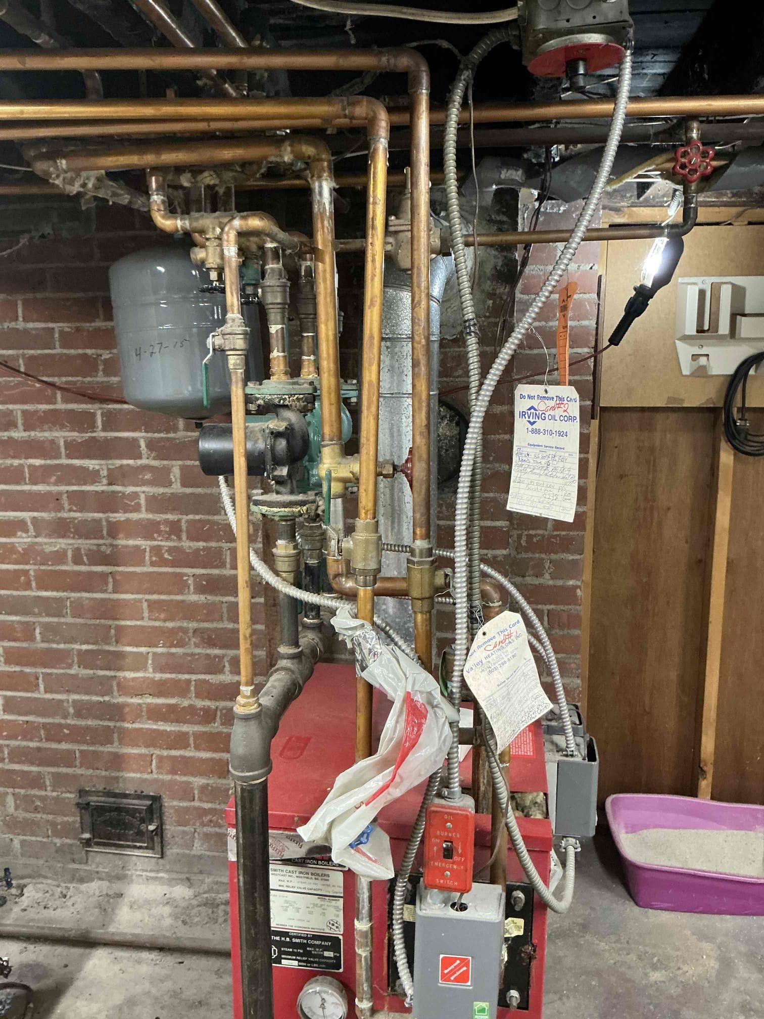 Looked at replacing water heater 