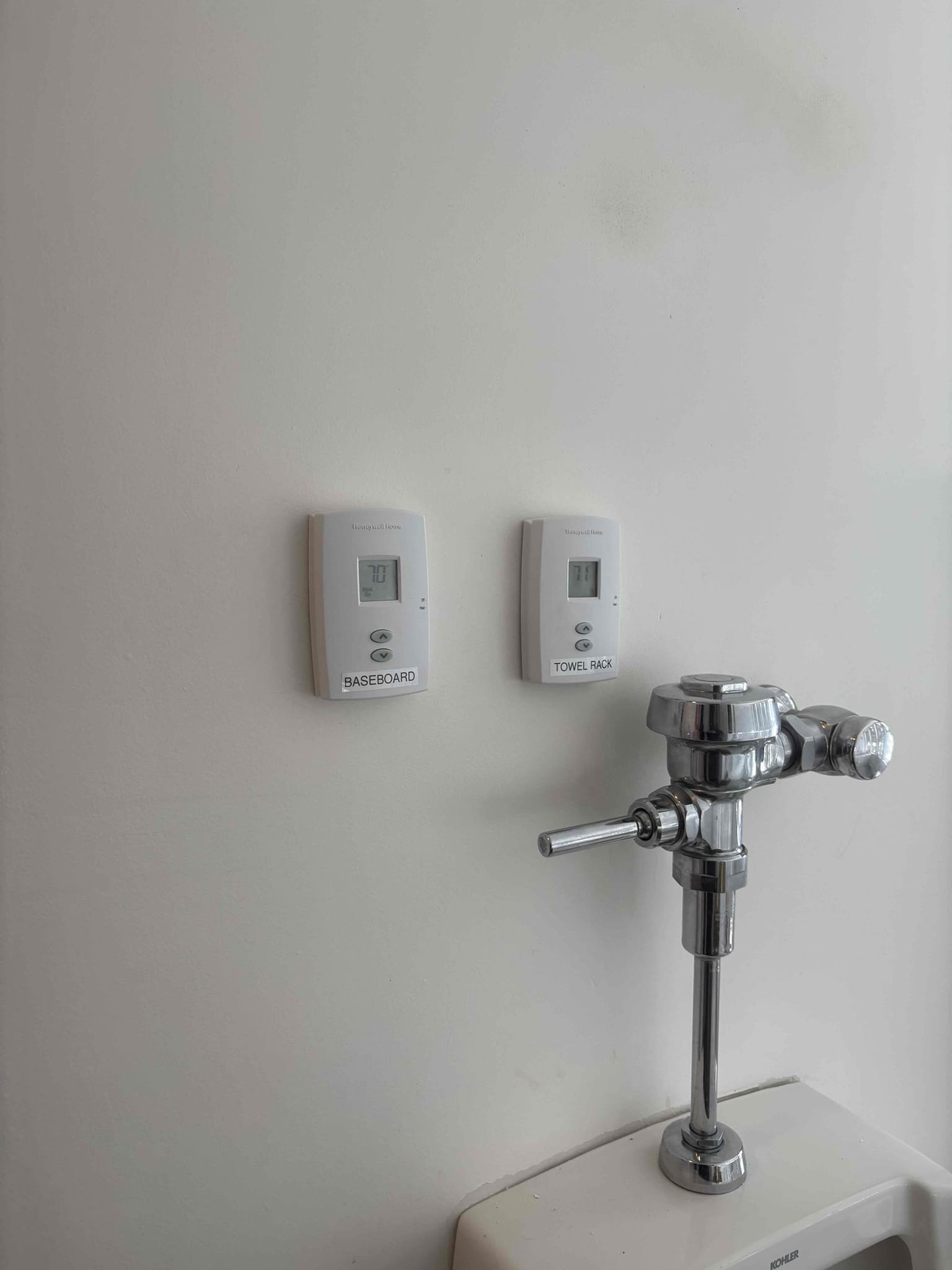 Replaced a failing burner motor on the Riello oil burner and verified proper operation of both the motor and burner after replacement. Spoke with Jim regarding the overall condition of the burner and the expected life expectancy of the unit. Recommended annual service, and approval was received to return at a later date to perform maintenance.

Replaced the zone valve head serving the upstairs towel rack and confirmed correct wiring. Verified that both towel racks are operating properly and heating independently from one another.

Replaced both towel rack thermostats and the master bathroom thermostat with non-programmable thermostats. All thermostats were tested, confirmed operational, and labeled to clearly identify their designated functions.

The system is operating properly at this time.