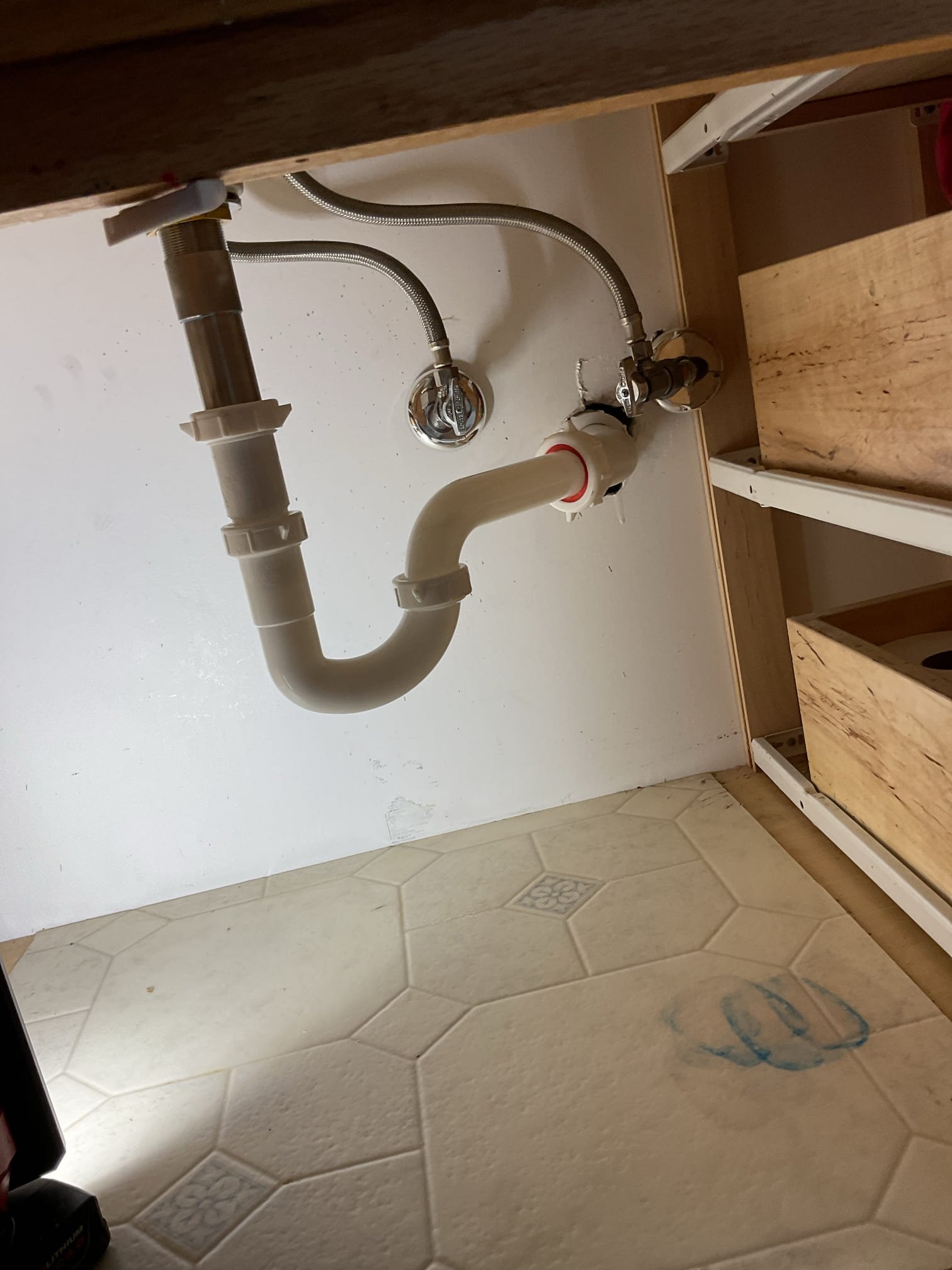 For this job, we removed the existing lavatory faucet in the first-floor bathroom and installed a new, properly fitted replacement faucet. The new faucet was securely mounted and connected to the existing water supply lines, ensuring proper alignment and leak-free operation. All connections were thoroughly inspected, and the faucet was tested to confirm correct functionality, proper water flow, and accurate temperature control. All work was completed to current plumbing standards, and the work area was cleaned upon completion.