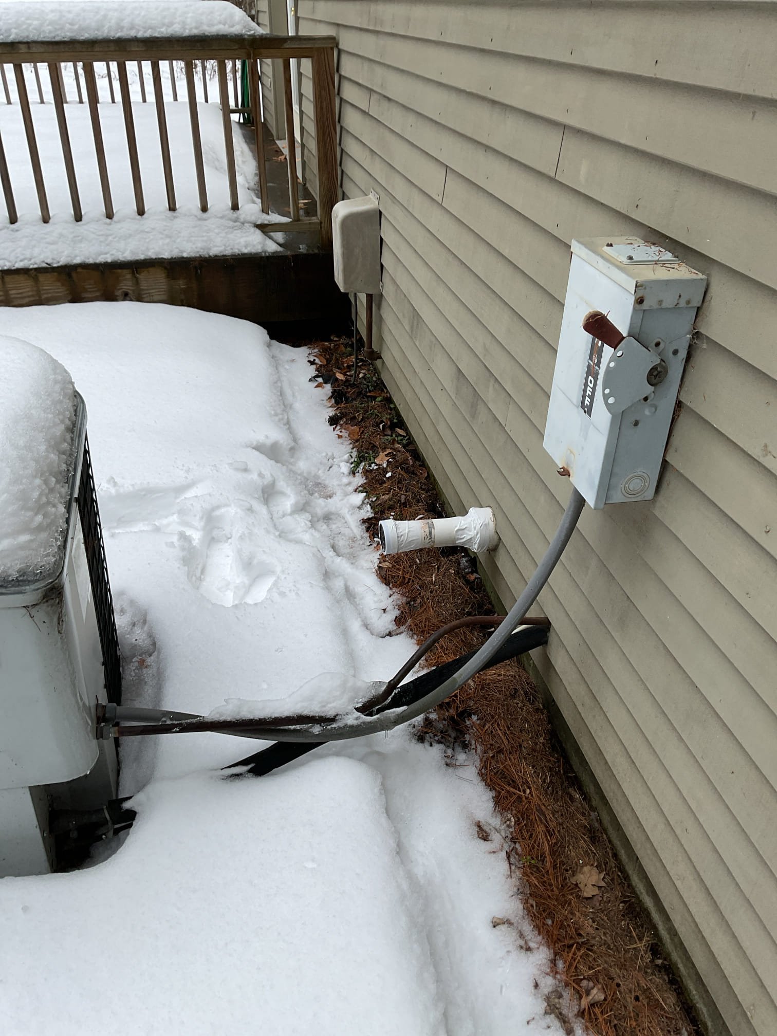 Arrived on site to inspect leak around furnace. During our inspection, we saw that the water was dripping down from the blower and inside the top compartment where the inducer motor resides. We offered a tune up so we could open everything up and inspect the general health of the furnace and where the condensate was coming from. We found that the secondary heat exchanger was dripping into the blower wheel. This leads us to believe there is a hole or a crack. We also did a lighter test with the gas off and just the blower running. It was extinguishing the flame or sucking it into the burners. This is in line with a compromised heat exchanger. We performed a combustion test and found that the CO levels in the flue were around 70ppm. We had to ultimately red tag the furnace as it is not safe to run in its condition.

We are going to write up a quote for a new system and get back to you with more information. Thank you for your patience.