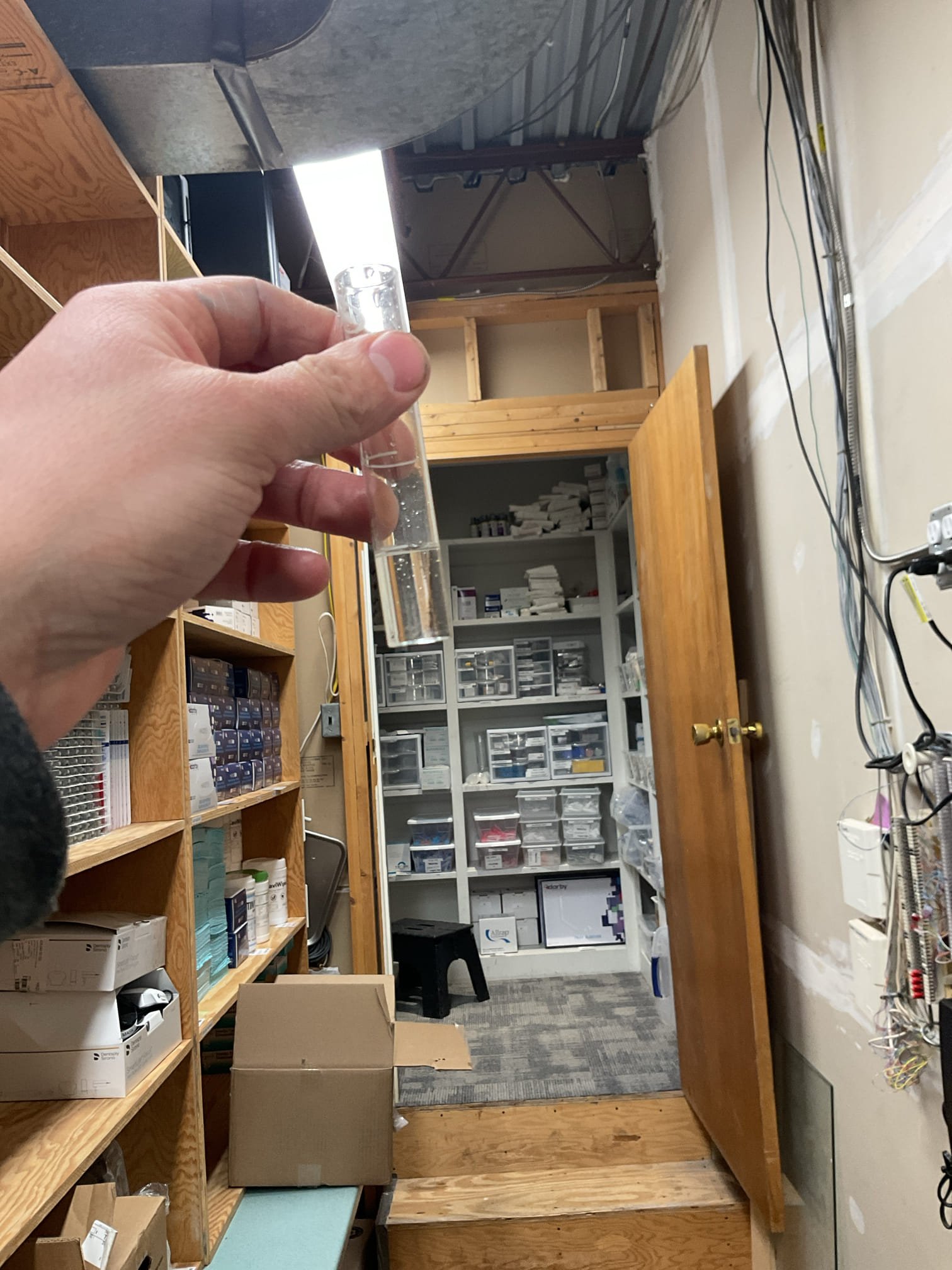 Treated H:1 PH: 8 FE:0 

Raw: H:36 PH:7.5 FE:0


36 hardness at fixtures 

Upon arrival customers had been experiencing water quality issues which in turn would cause damage to their instruments. Customer stated that they had not had the system serviced and were unsure of the installation date. 

I tested from the pre and post test ports installed with the system and found that while the water quality was not perfect on the treated side the hardness and PH were not extremely bad. I found that the hardness was very high on the raw side AND at the fixtures.

I inspected the plumbing and found that the bypass for a solenoid shutoff had been left open, which in turn bypassed the softener allowing untreated water into the plumbing. I closed the bypass and verified that they still had water. 

Moving forward I recommend leaving the bypass of the solenoid and softener open followed by the service of the softener at an appropriate time to see if this improves the water quality. 

I took a raw 