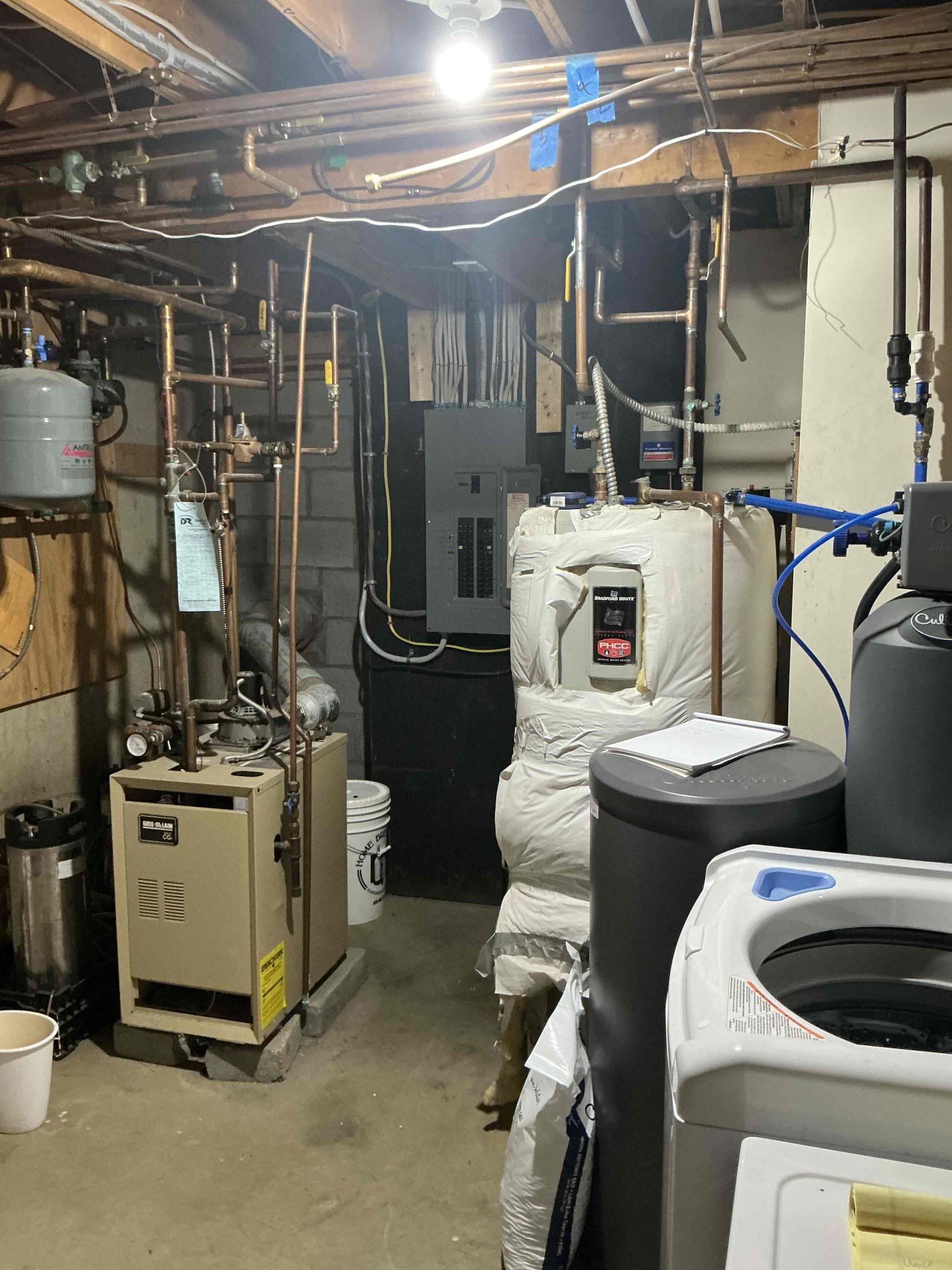 Looked at replacing boiler, installing heat pumps for main house and barn