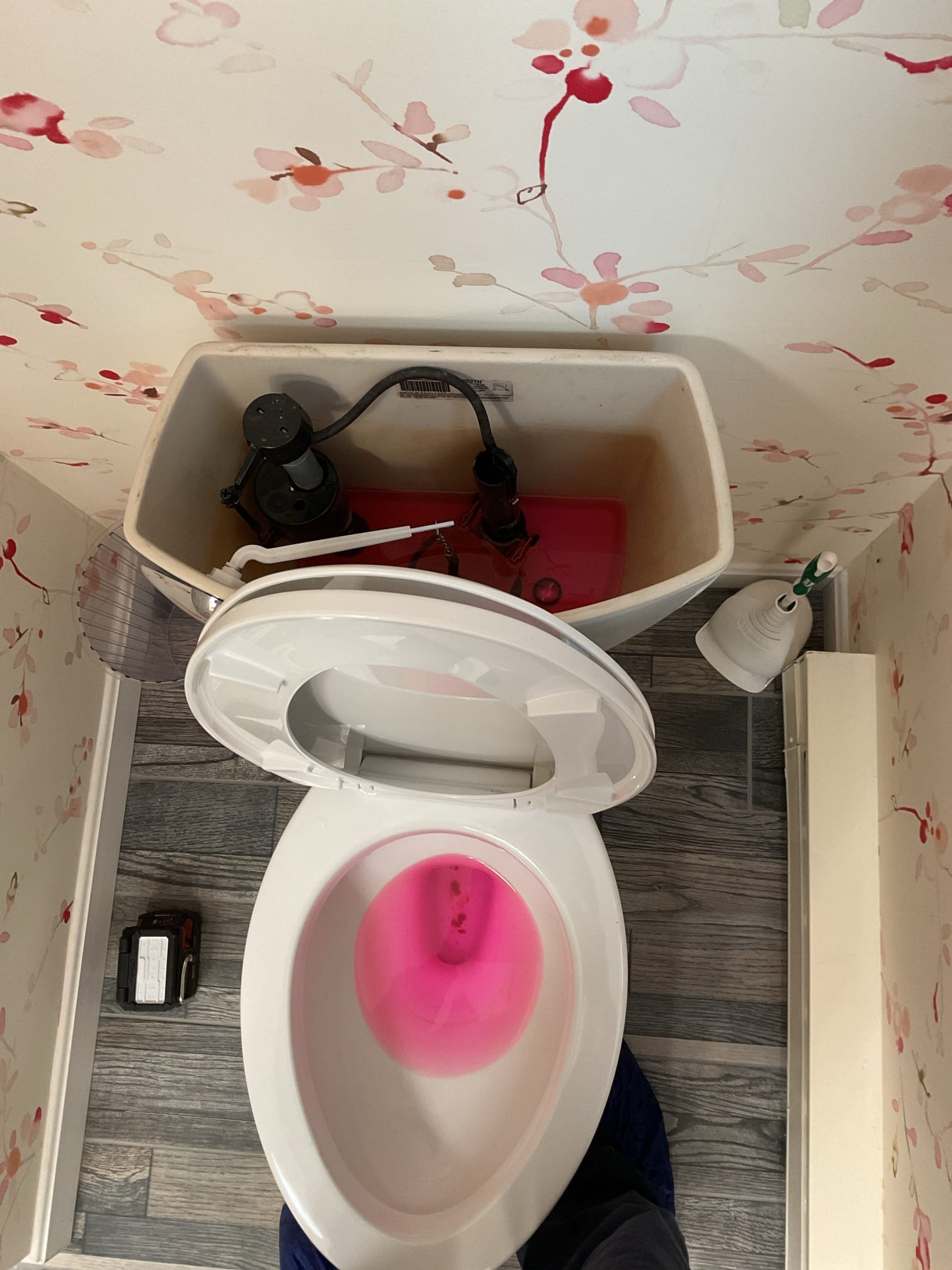 Customer needed their three bath home winterized. I started by shutting off the pump breaker and water heater. I then opened the drain valves and the boiler drain on the pressure tank and drained the system. 

I then pumped the water out of the water heater until it was empty. I then proceeded to use a compression to blow any remaining water out of the house. After a sufficient amount of time I then pumped some diluted antifreeze into the water lines and then blew it throughout the pipes as well. 

I then filled every sink trap, toilet bowl/toilet trap, toilet tank, and tub trap with antifreeze to ensure no freezing in the drain. 

Everything is drained down and should be set for the winter. Estimate for water heater will be sent. 