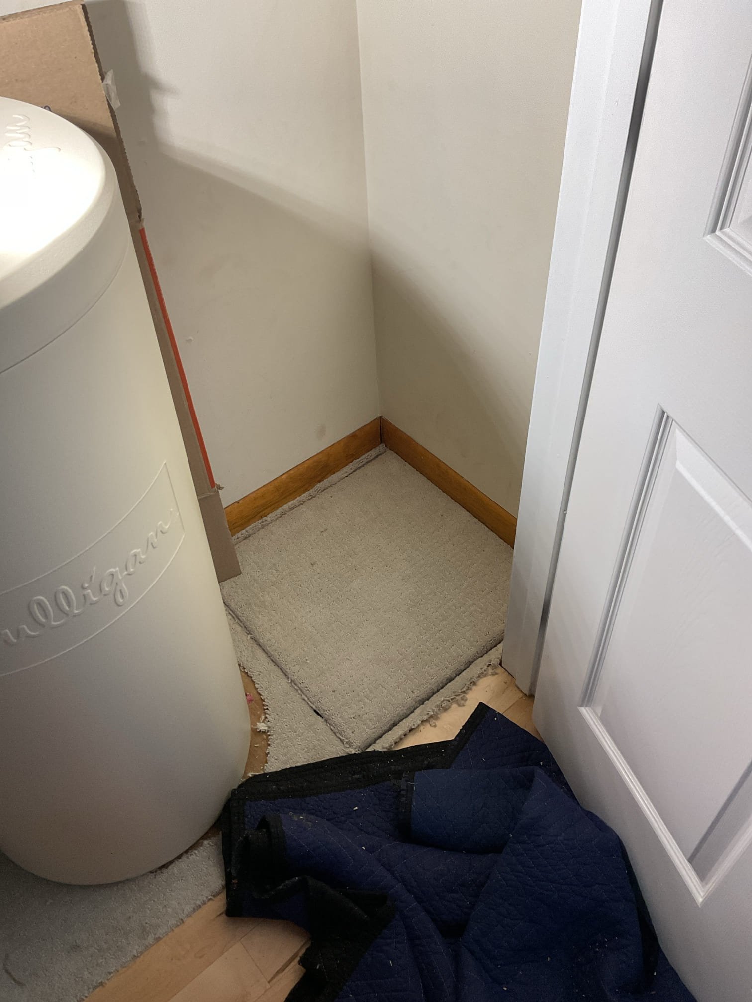 Upon arrival customer had been having intermittent water quality issues. They had a filter and water softener which had not been serviced for several years. Upon inspection of their pressure I found that it was water logged, extremely corroded, and leaking from several spots.
 I first removed the sediment filter and replaced it with a new 4x20 sediment filter, cleaned and lubricated the o ring, and installed the cartridge housing onto the filter. I then took out the injector and screen inside the softener, cleaned out the injector and screen, and reinstalled them to ensure proper function of the softener. Softener needs salt to operate properly. Customer needs to top off the salt asap. 
I then removed and disposed of the corroded pressure tank and installed a new 20 gallon well-xrtoll pressure tank, new tank tee, new 30/50 pressure switch, shutoff valve, and added a new boiler drain to give the house greater serviceability. I then ensured the air pressure was set to the correct 28 psi 