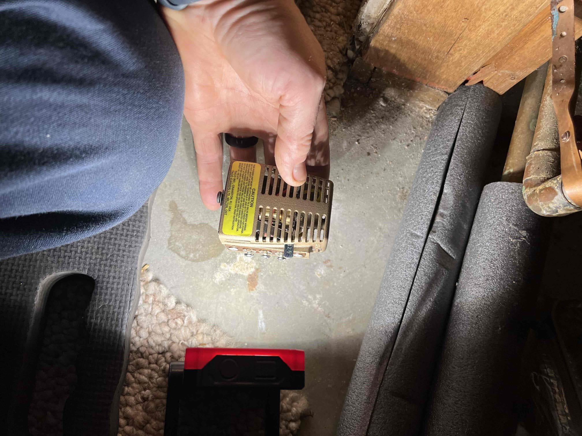 Arrived onsite to investigate no heat in the basement zone. The condo has two heating zones, and the upstairs zone was operating properly. Upon arrival, there was a noticeable hot electrical smell. The zone valve controlling the basement zone was hot to the touch and the smell was coming from it. I replaced the zone valve and verified proper operation. The system is now working correctly at this time.