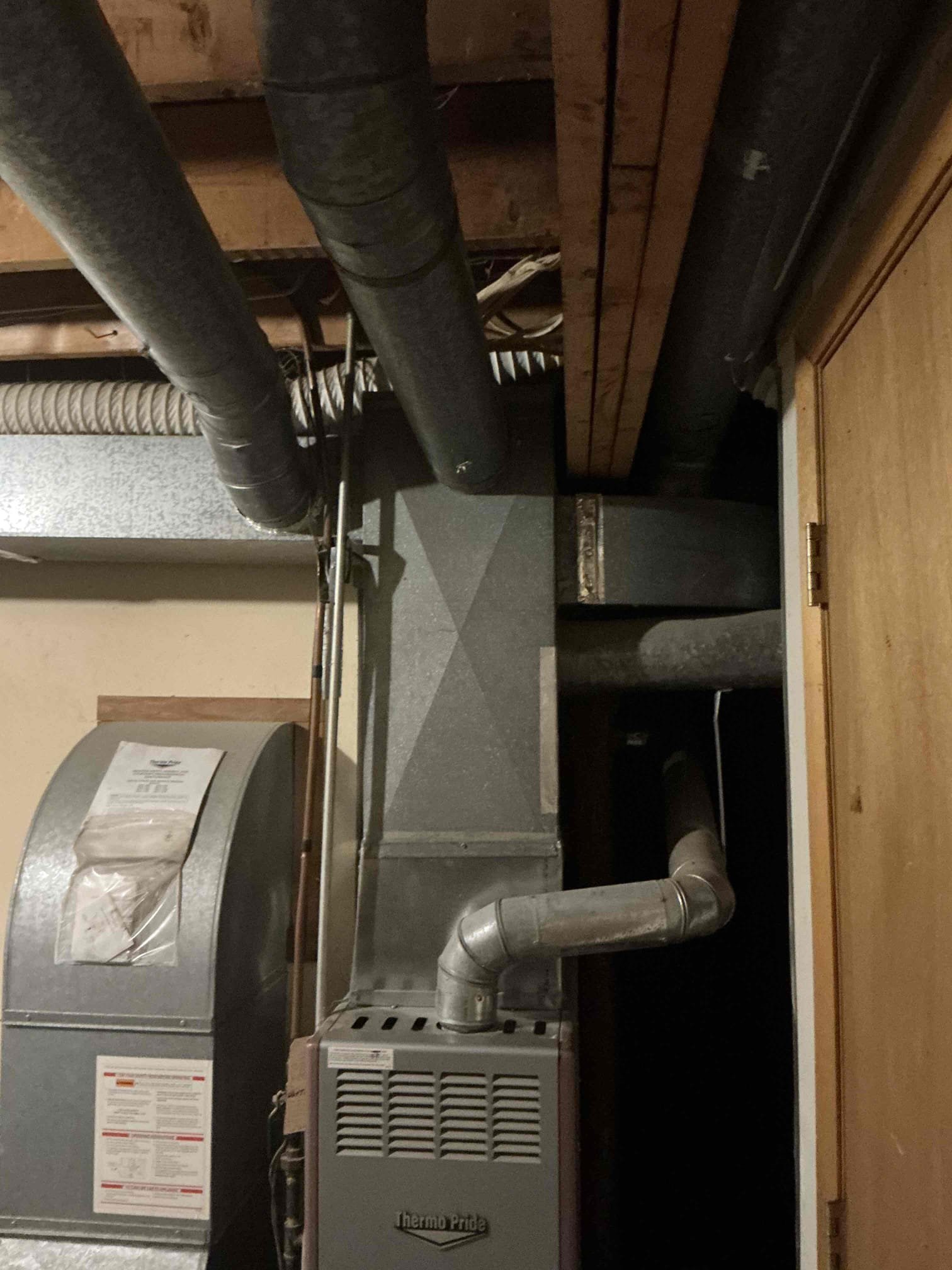 Looked at replacing furnace and water heater 