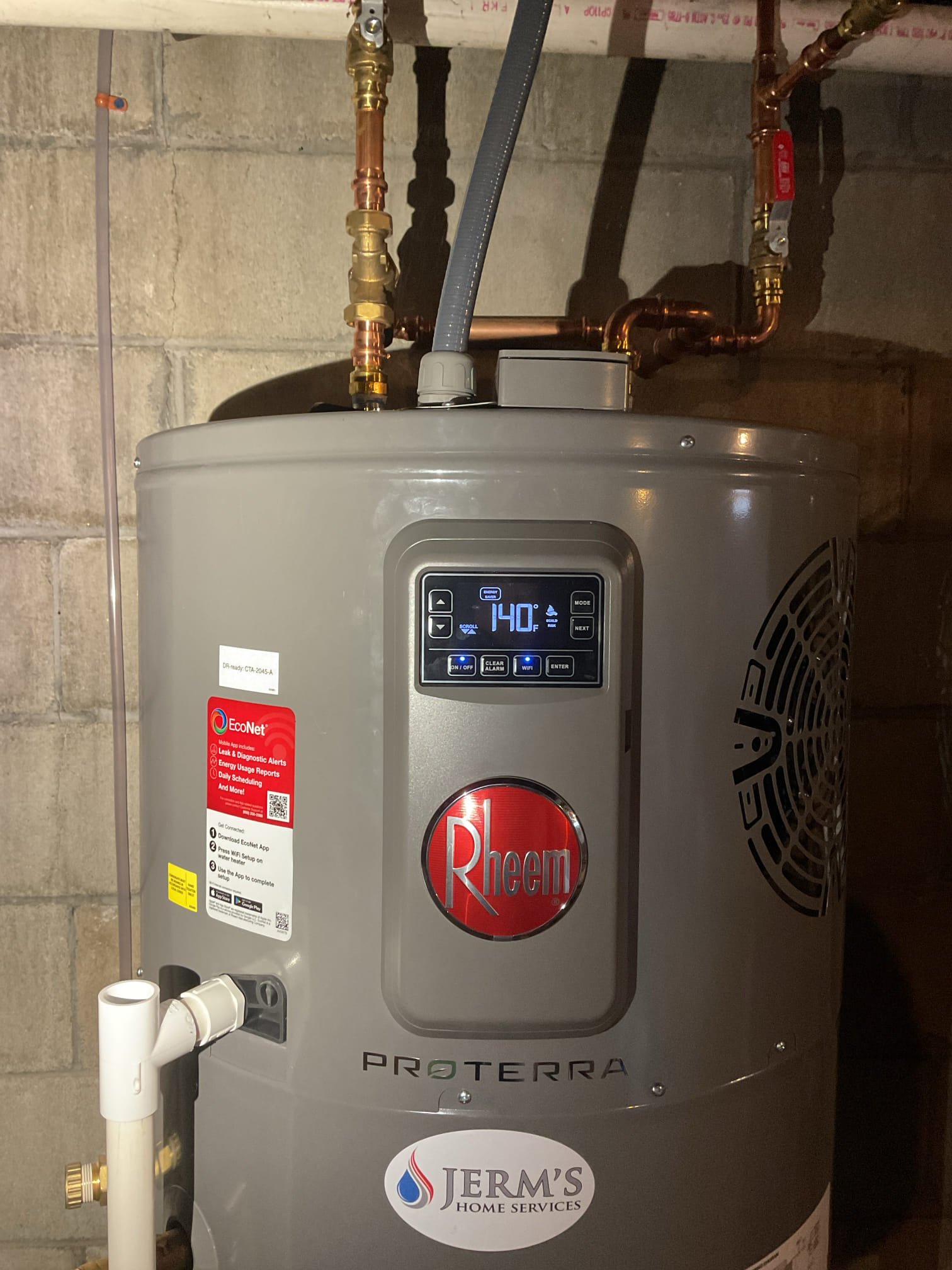 Arrived on site to inspect electrical smell coming from water heater. It ended up being the outlet and cord from the dryer. We provided a quote to replace the breaker, wire, receptacle and cord to dryer. We tried to set up financing for the job but was unable to get approval today. Dawn will reach out synchrony to find out more information.

We will be in touch with more information when we have it. Thank you for your patience!