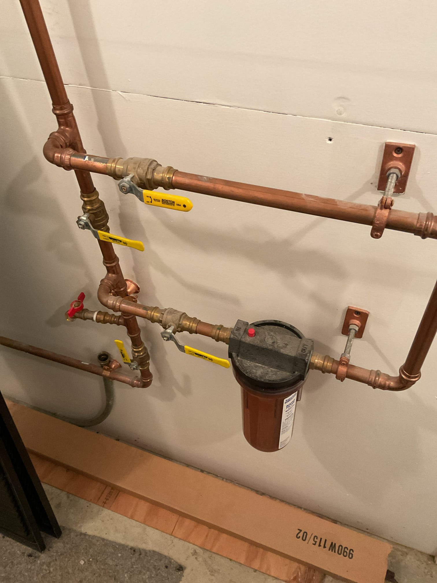 Came out to the location for a no-water issue and determined that the whole-house filter bypass was turned off. The water supply was restored by turning the water on both before and after the filter. Once corrected, full water service was returned to the home. The system was checked and confirmed to be fully operational and working as it should.