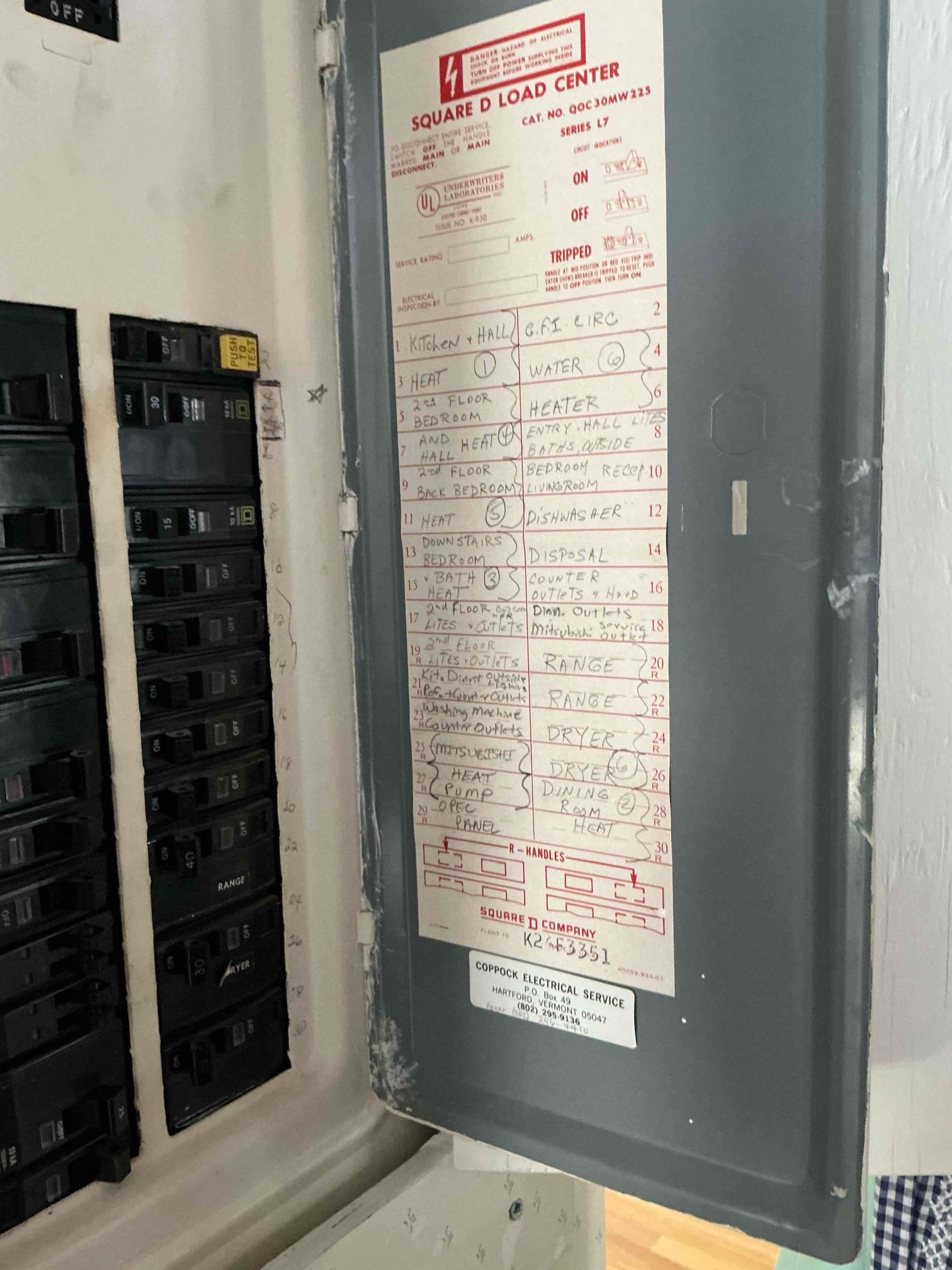 Looked at installing air exchange system to help with unknown odor in condo.