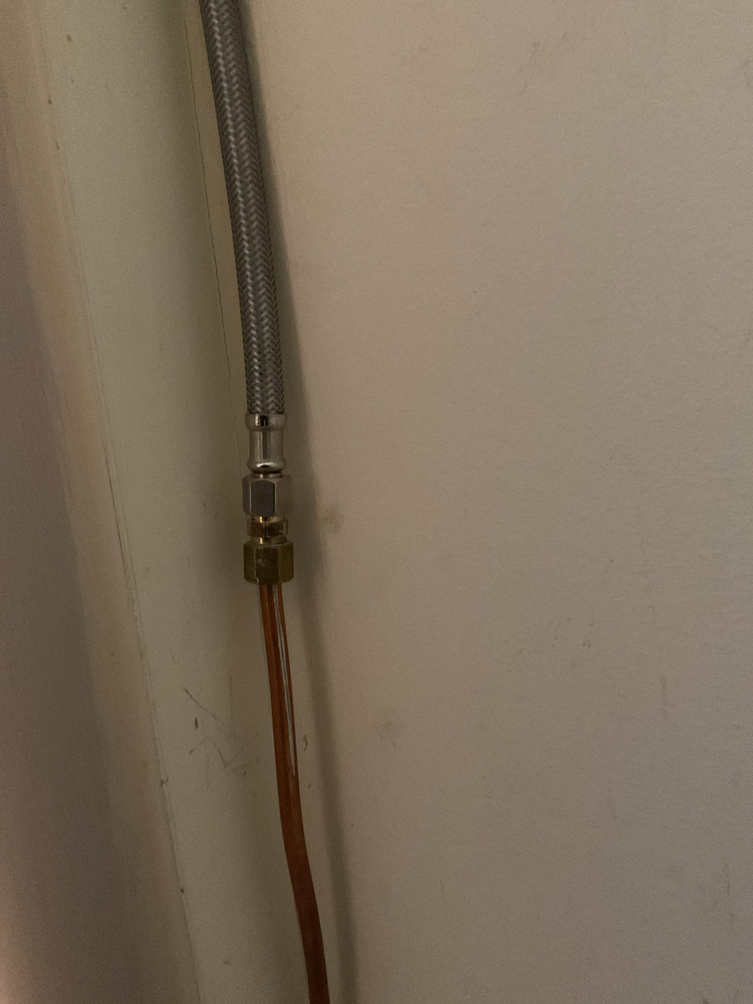 
During today’s visit, the homeowner expressed several concerns throughout the home. We performed a thorough evaluation and identified two emergency shutoff valves that required replacement. One shutoff was located at the downstairs lavatory on the cold-water supply. The second was a saddle valve supplying the refrigerator ice maker; we recommended replacing it with a new quarter-turn shutoff and replaced a section of the 1/4-inch copper supply line that showed signs of corrosion. Additionally, we addressed two malfunctioning lavatory pop-up assemblies, which were improperly assembled. These were corrected to restore proper functionality.