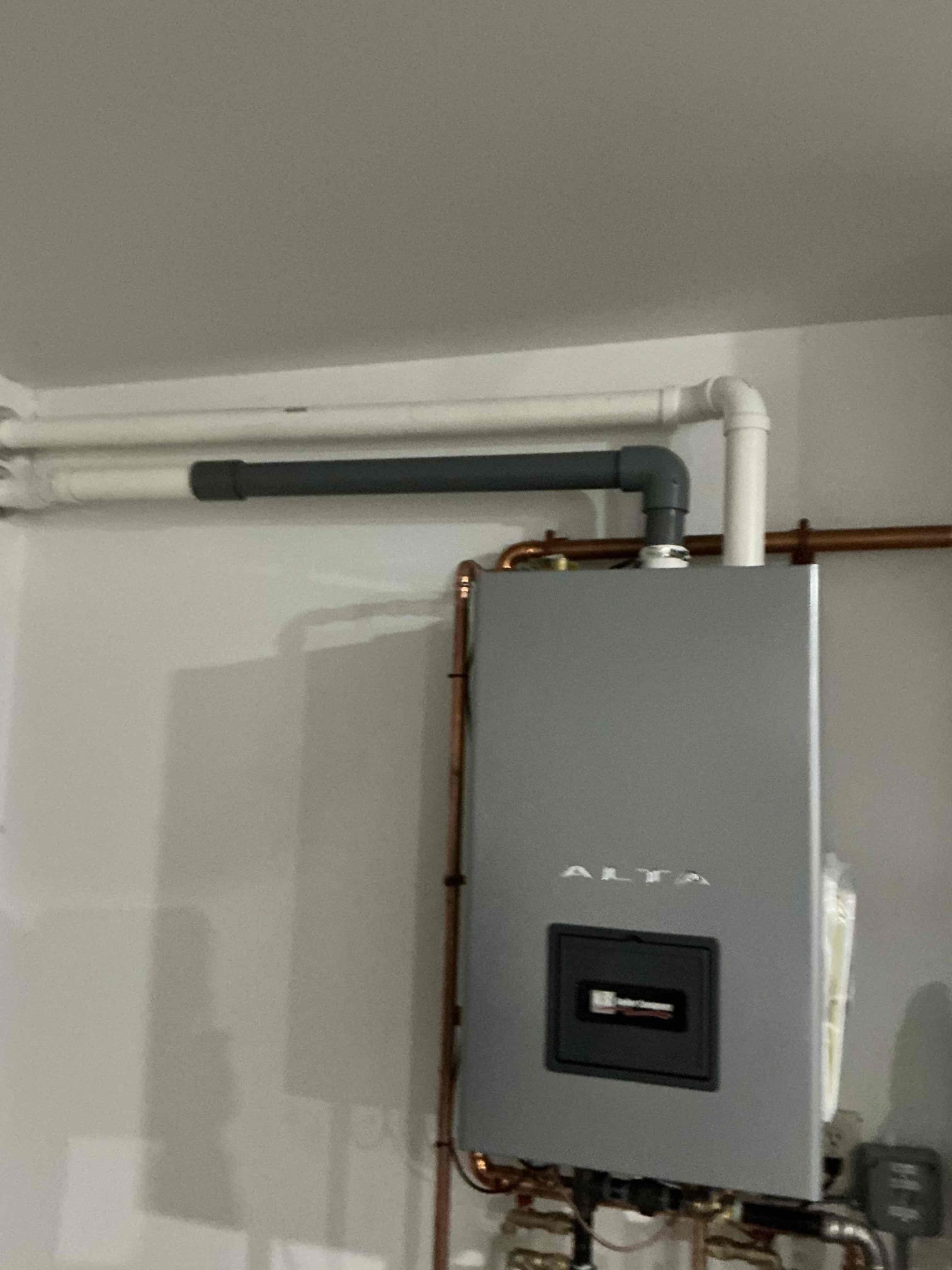 Looked at replacing boiler and relocating to garage