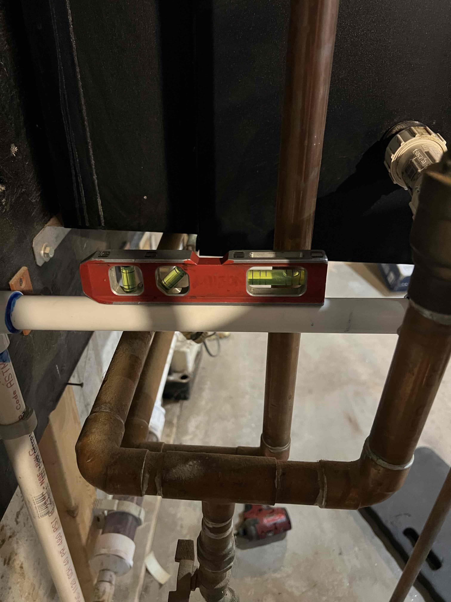 Added air gap to condensate line due to condensate switch tripping the boiler. Verified operation and system is working properly at this time.