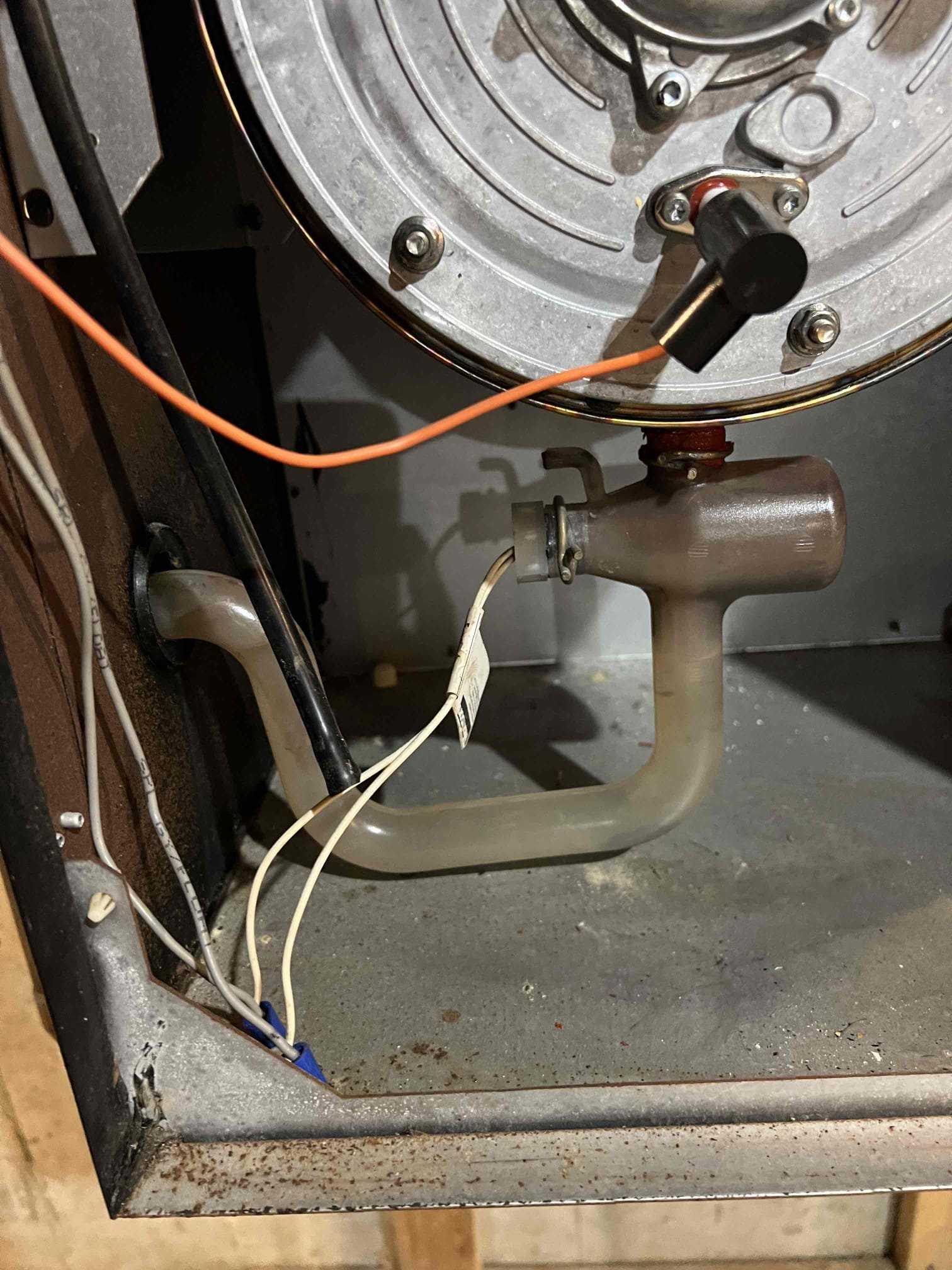 Added air gap to condensate line due to condensate switch tripping the boiler. Verified operation and system is working properly at this time.