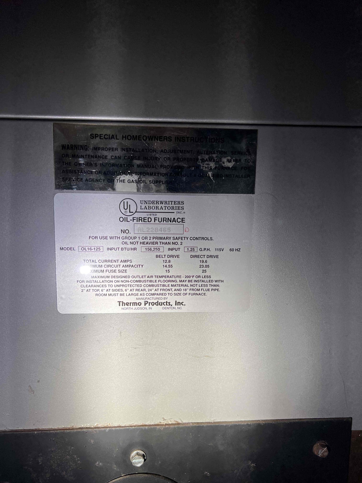 Arrived onsite to investigate a noise coming from an oil-fired furnace. Upon arrival, the furnace was running and the noise was audible upstairs. After inspecting the unit in the basement, I confirmed the noise was coming from the supply fan. Further inspection revealed a loose belt and a dead mouse in the squirrel cage.

I tensioned the belt and removed the mouse. The supply fan then operated normally. Verified operation, and the system is working properly at this time.