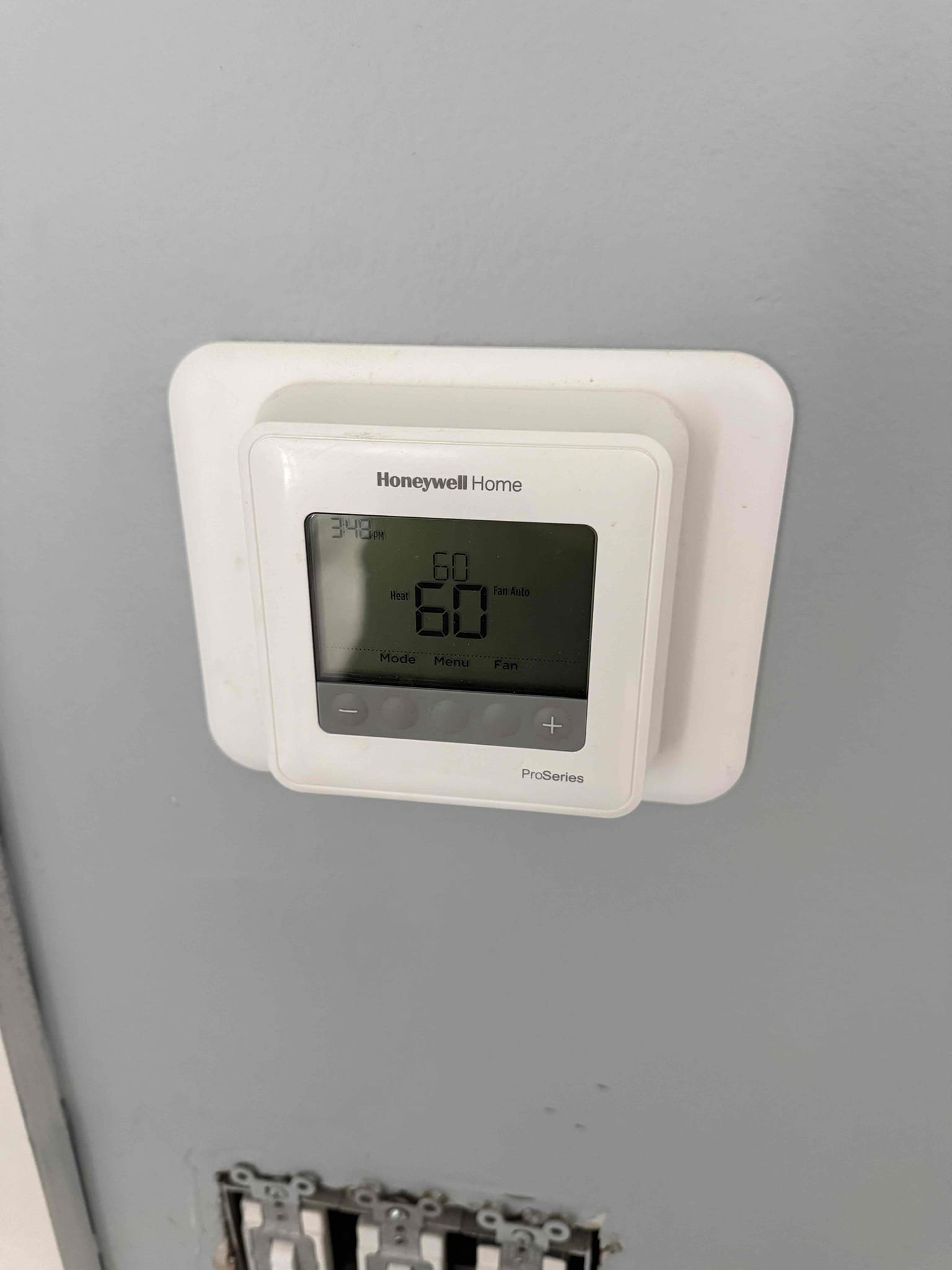 We unhooked C1,C2 on the hydrostat to stop the circulator from running with the zone shut off. Everything is operating as it should. Thermostat was left at 60 degrees and keys were left on the counter at customers request.