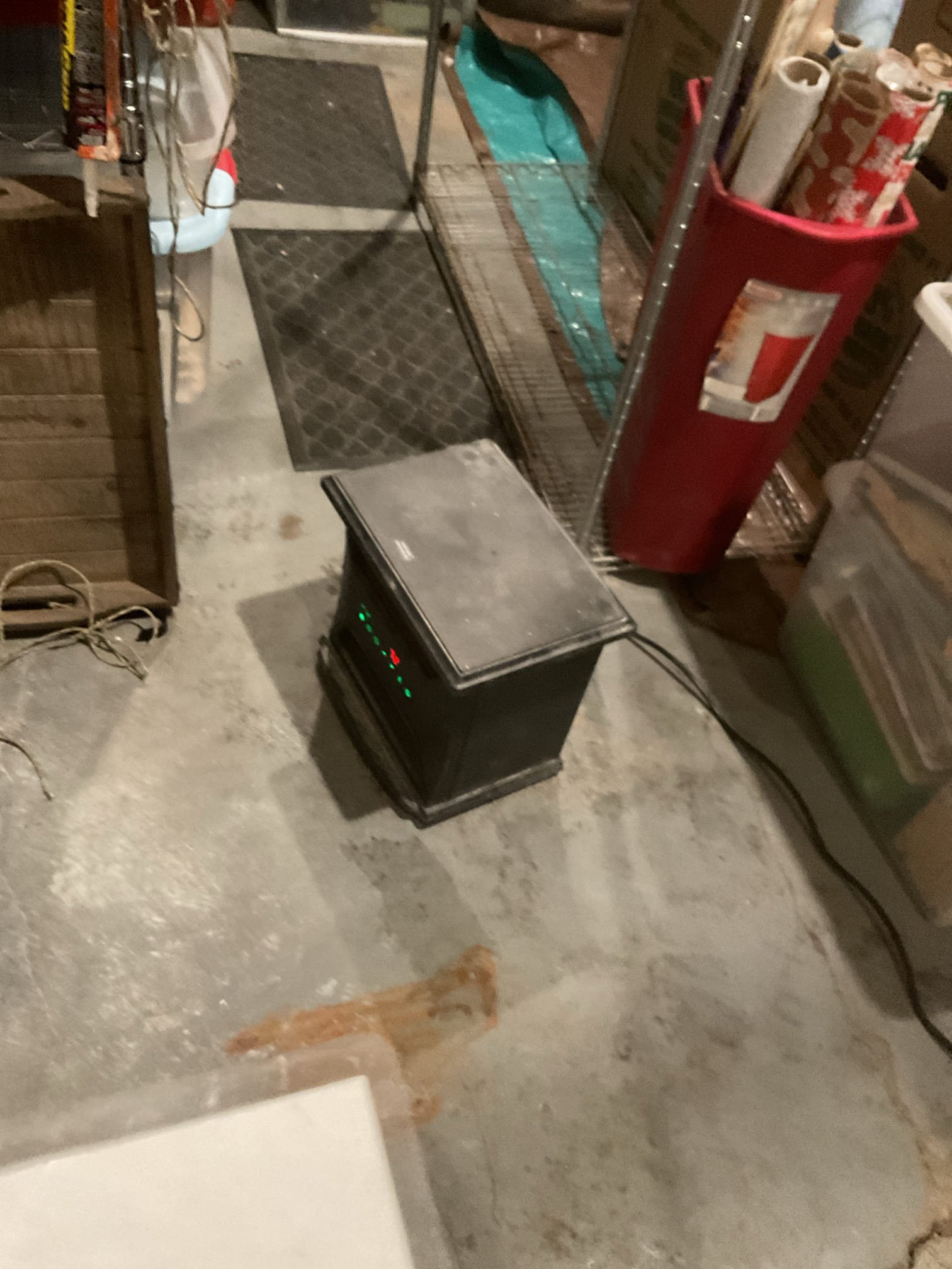 Upon arrival customer had a weak water supply in their cold side of their lav, no hot water in the lav, and no water at the washer box. The pipes feeding this section of the house were under the house in a crawl space approximately 1 foot tall. This crawl space was very cold even after the customer put space heaters in the garage. 

I cut a hole in the drywall large enough to crawl through and was able to asses the situation from that point. A started to pull down rigid insulation and fiberglass insulation in order to gain access to the waterlines. After pulling down several sections of rigid insulation and fiberglass insulation I was able to find the cold spot where the waterlines. I then used my heat gun to thaw the frozen section of waterlines. I tested the fixture and had restored water to all fixtures. I then put the insulation back into place to prevent freezing left the access panel open to allow heat into the crawl space. 

I left the water trickling and the access hole open to