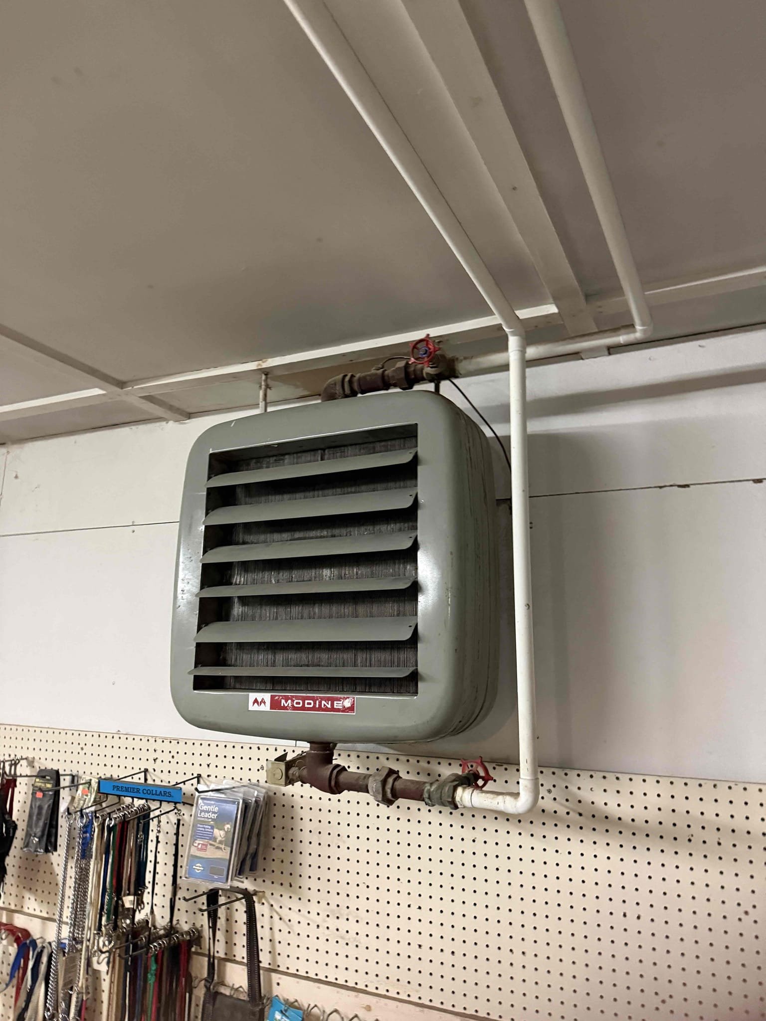 We removed the motors from the units where possible and cleaned three Modine units today. This included cleaning the internal coils, fan blades, motors, and unit housings. We tested the operation of all serviced units, and they are heating better than before. We will need to return to clean one additional Modine unit that we were unable to complete today. At this time, all units are operating as intended.