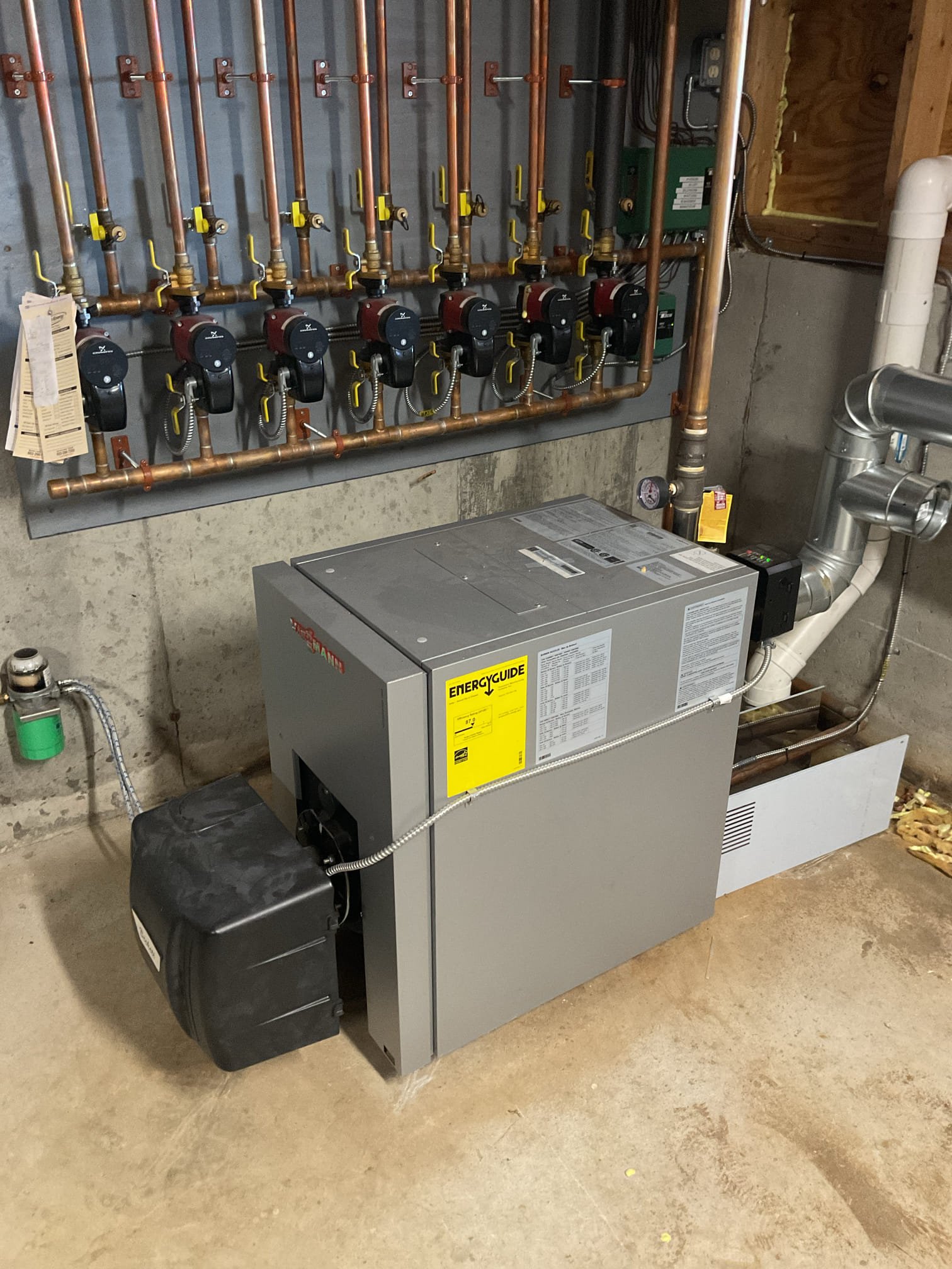 Upon arrival customer had a garbage disposal he wanted installed and wanted water lines installed to feed a laundry in his workshop. 

I gave two estimates with this work. One with copper lines and one with pex. I also included an estimate for the installation of the garbage disposal. Customer signed off on work and tech will return on the 27th