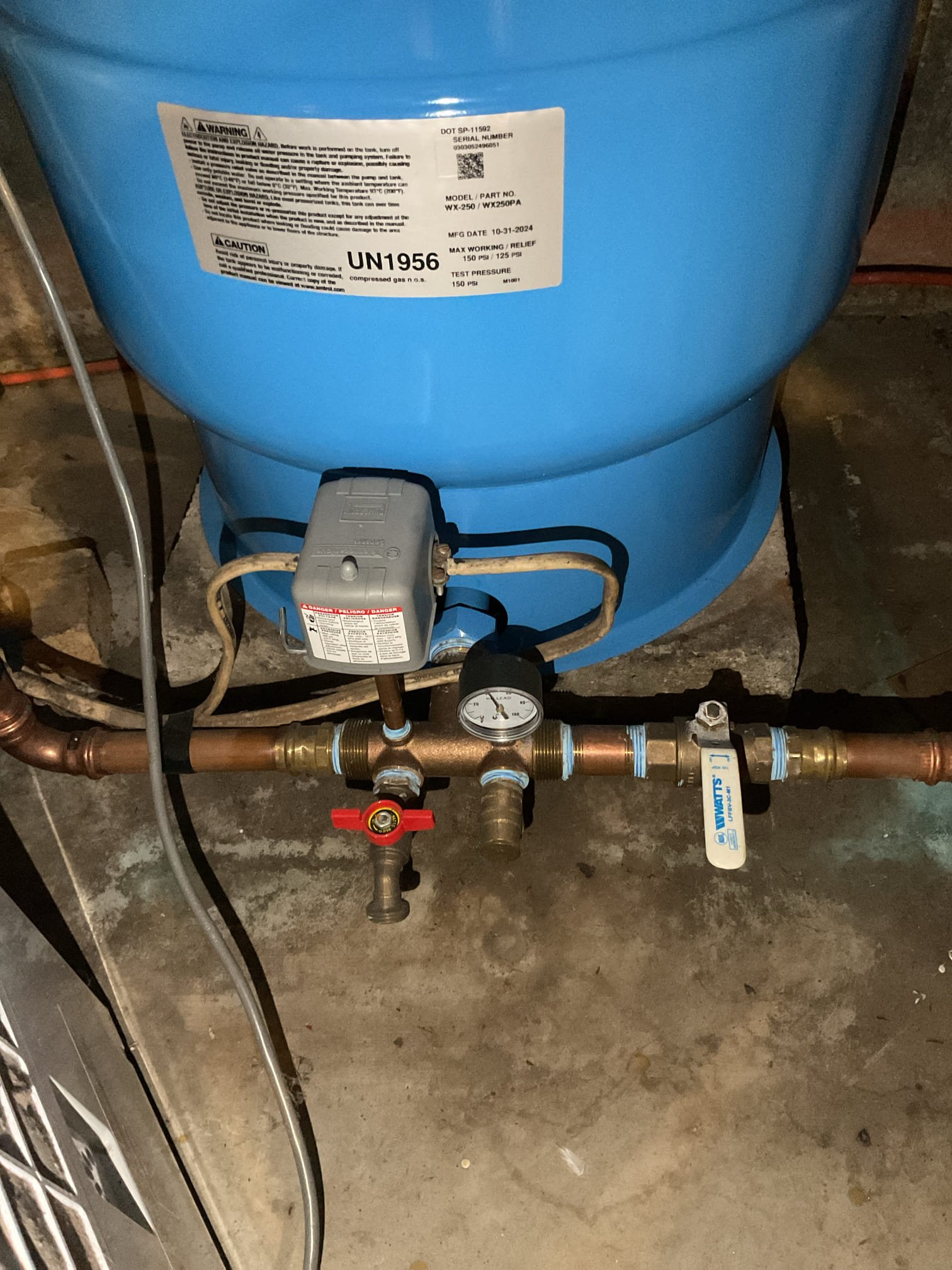 Came to location for no water found low water cut off was tripped after turning water back on we found that one of the upstairs toilets was leaking by and the toilet flapper needed to be replaced. After we replaced toilet flapper the water was fully restored and cycled through customer stated cleaners came this morning and potentially happened then as they had water last night and this morning. 