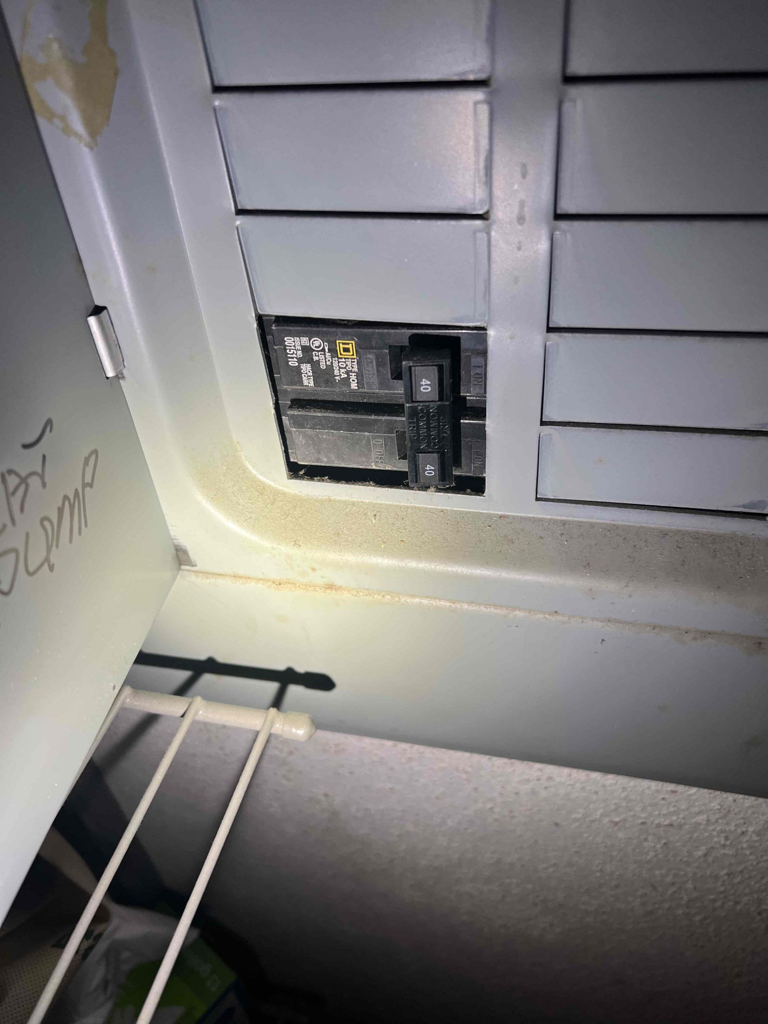 Arrived onsite to investigate a no-heat issue on a Mitsubishi mini-split system with one outdoor unit and three indoor units. None of the indoor units were operating and there were no indicator lights. Upon inspection, the outdoor unit was also found to have no power.

During our thorough evaluation, I found that one of the power wires to the outdoor unit had shorted against the jacket. I temporarily wrapped the damaged section with electrical tape to restore power and provide heat.

I recommended replacing the power wire from the disconnect to the outdoor unit and routing it properly. We will contact the customer to schedule an electrician.